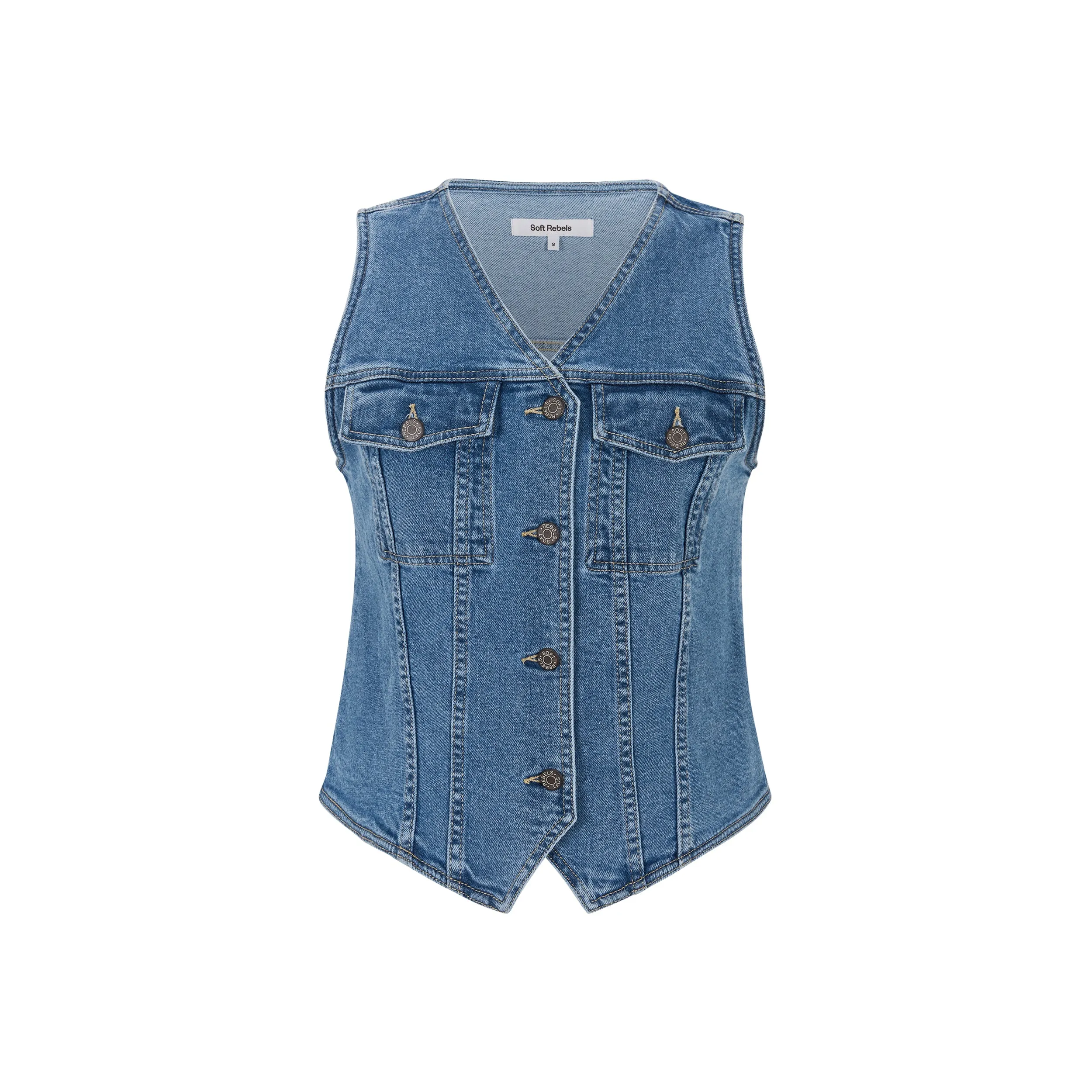 SREtta Vest - Medium Blue