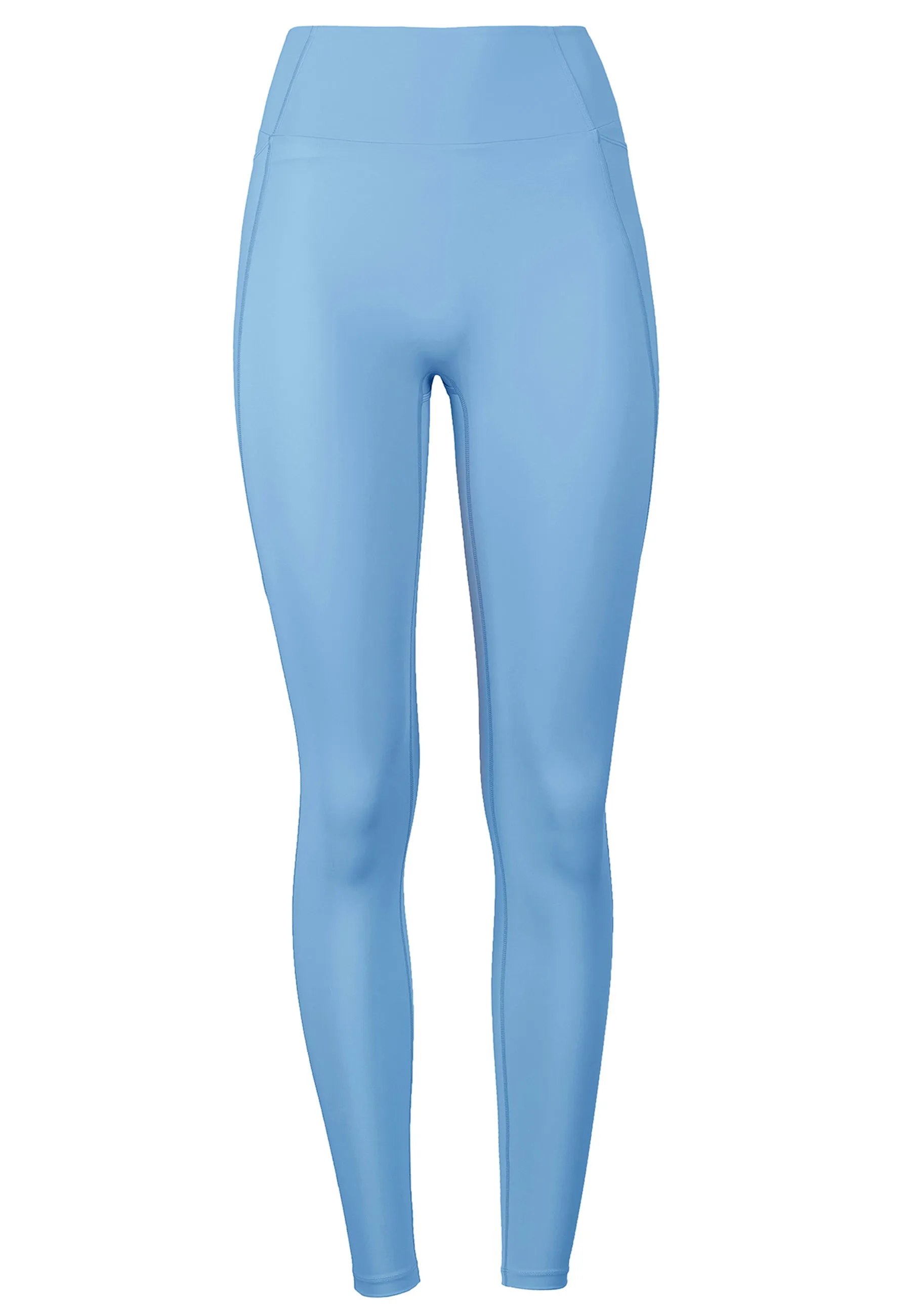 Stretch Leggings mit hohem Bund - Dusty Baby Blue