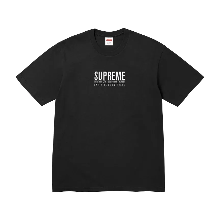 Supreme Paris Tee Black