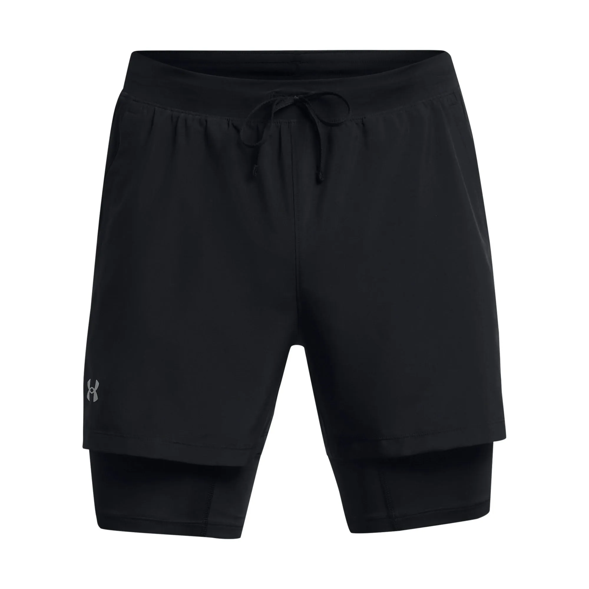 UA Launch 5 Inch 2 In 1 Shorts