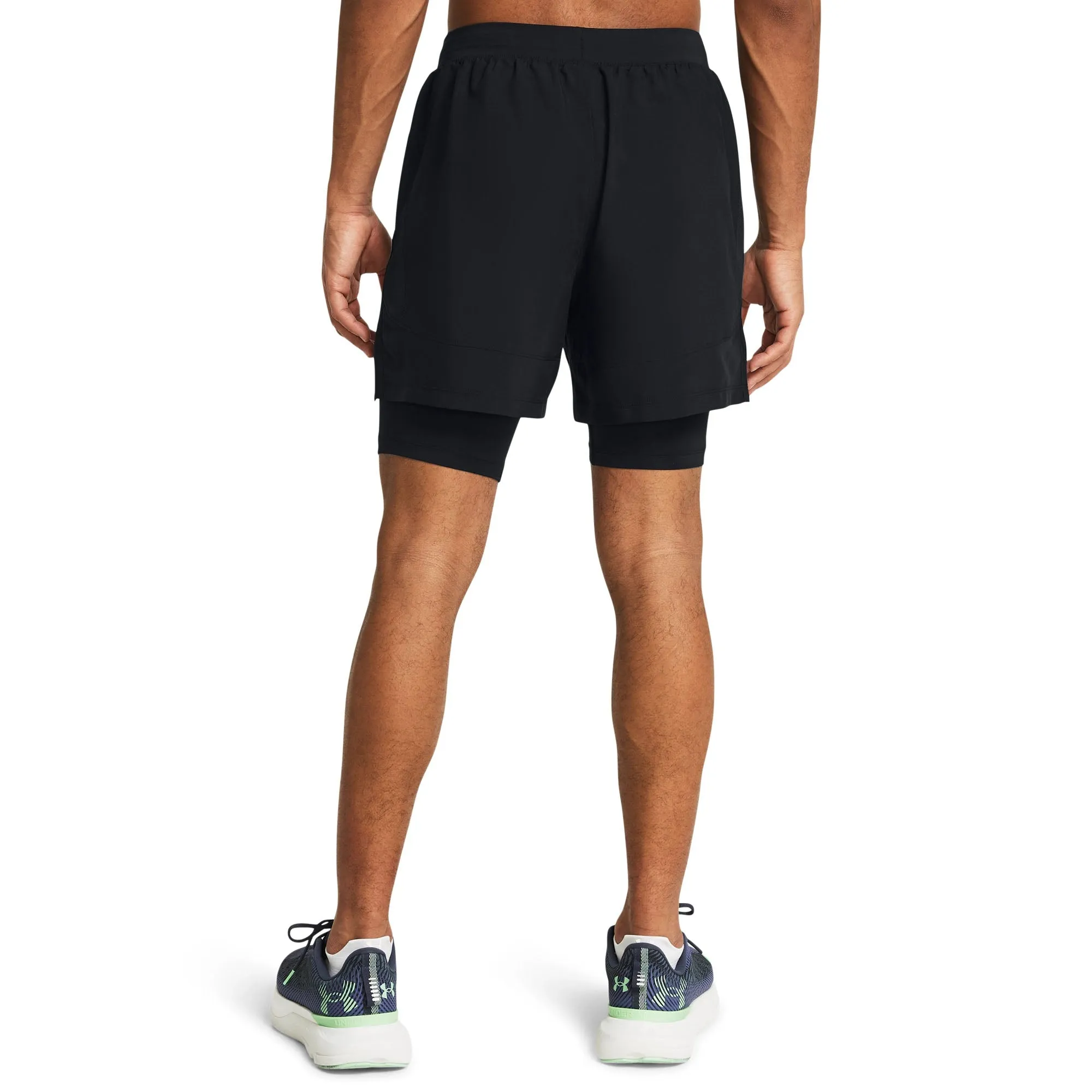 UA Launch 5 Inch 2 In 1 Shorts