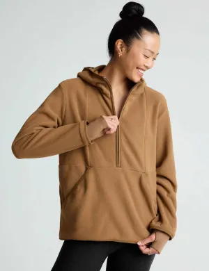 URBAN EXPLORER HALF ZIP PULLOVERDEEP TAN