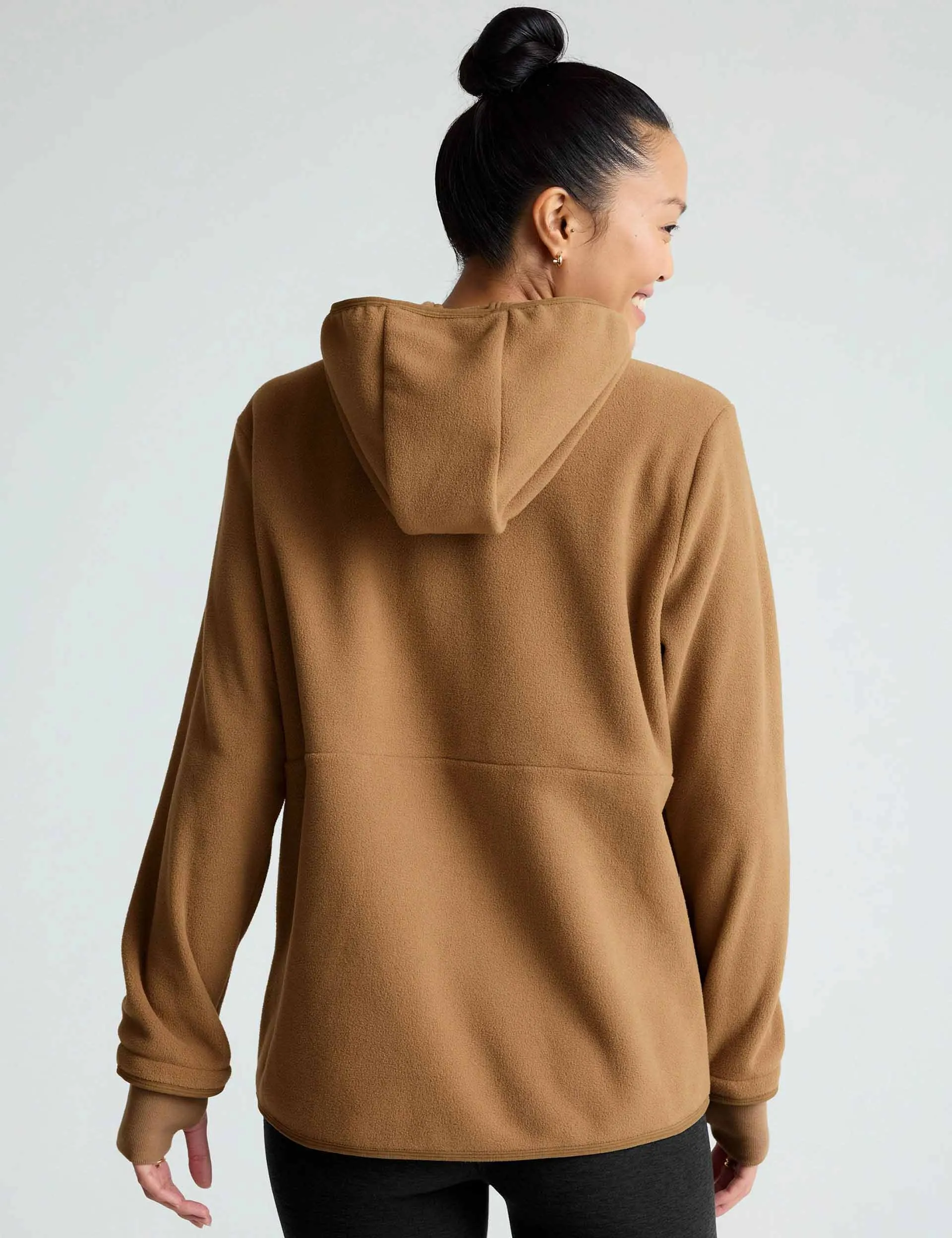 URBAN EXPLORER HALF ZIP PULLOVERDEEP TAN