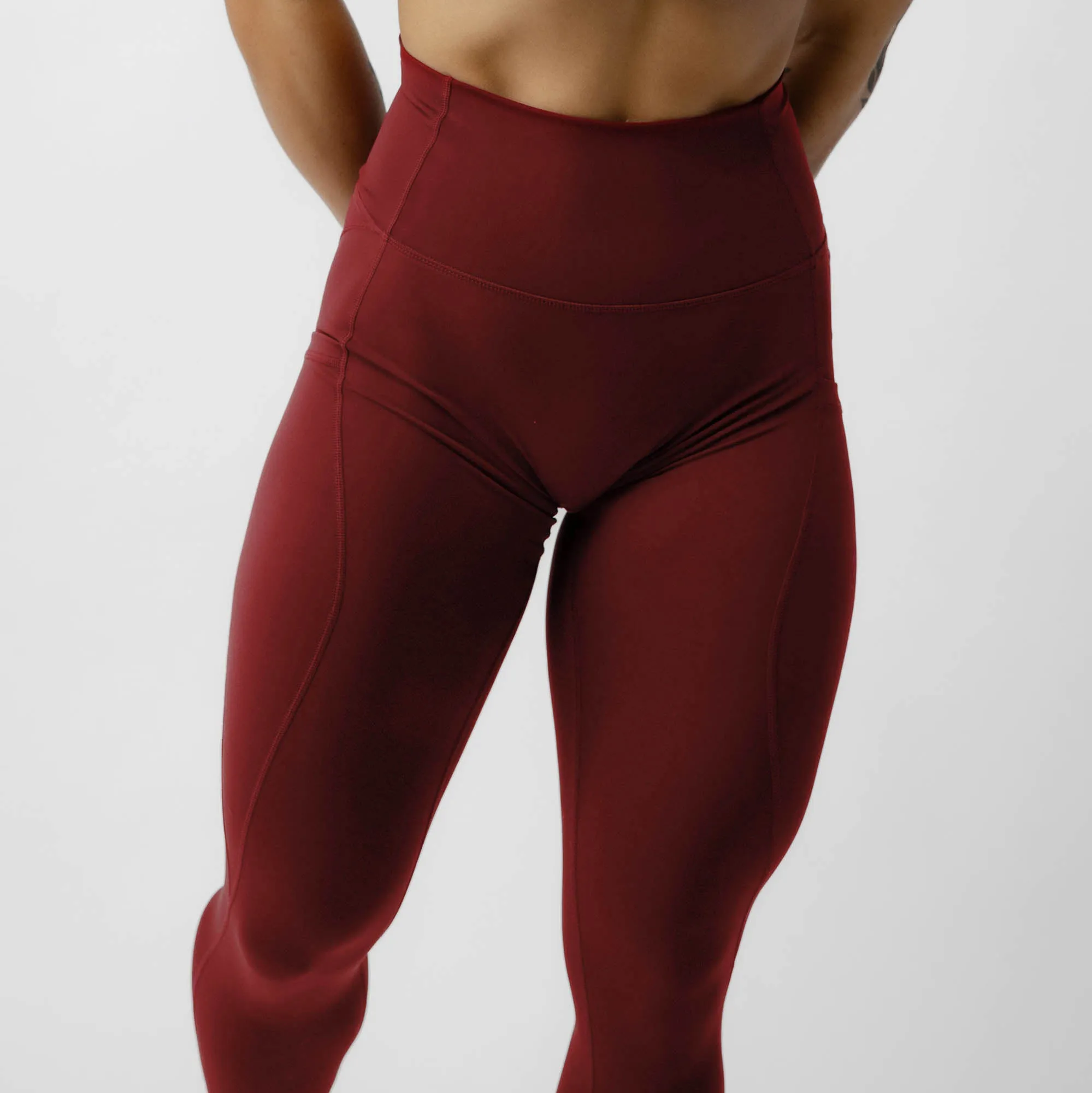 Victory Leggings - Ember Red