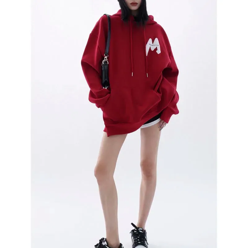 Vintage Harajuku Hip Hop Y2K Aesthetic Grunge Hoodie