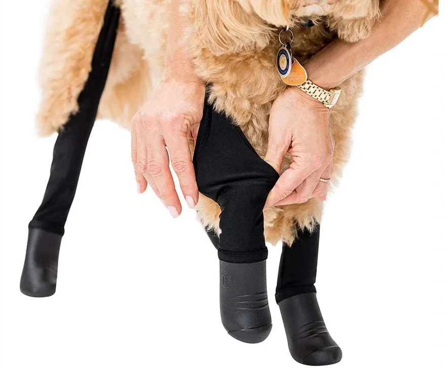 Walkee Paws Deluxe Easy On Boot Leggings Black