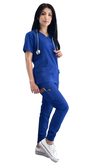 Women's 4-Way Extreme Stretch Jogger Scrubs - Style ST100-JR