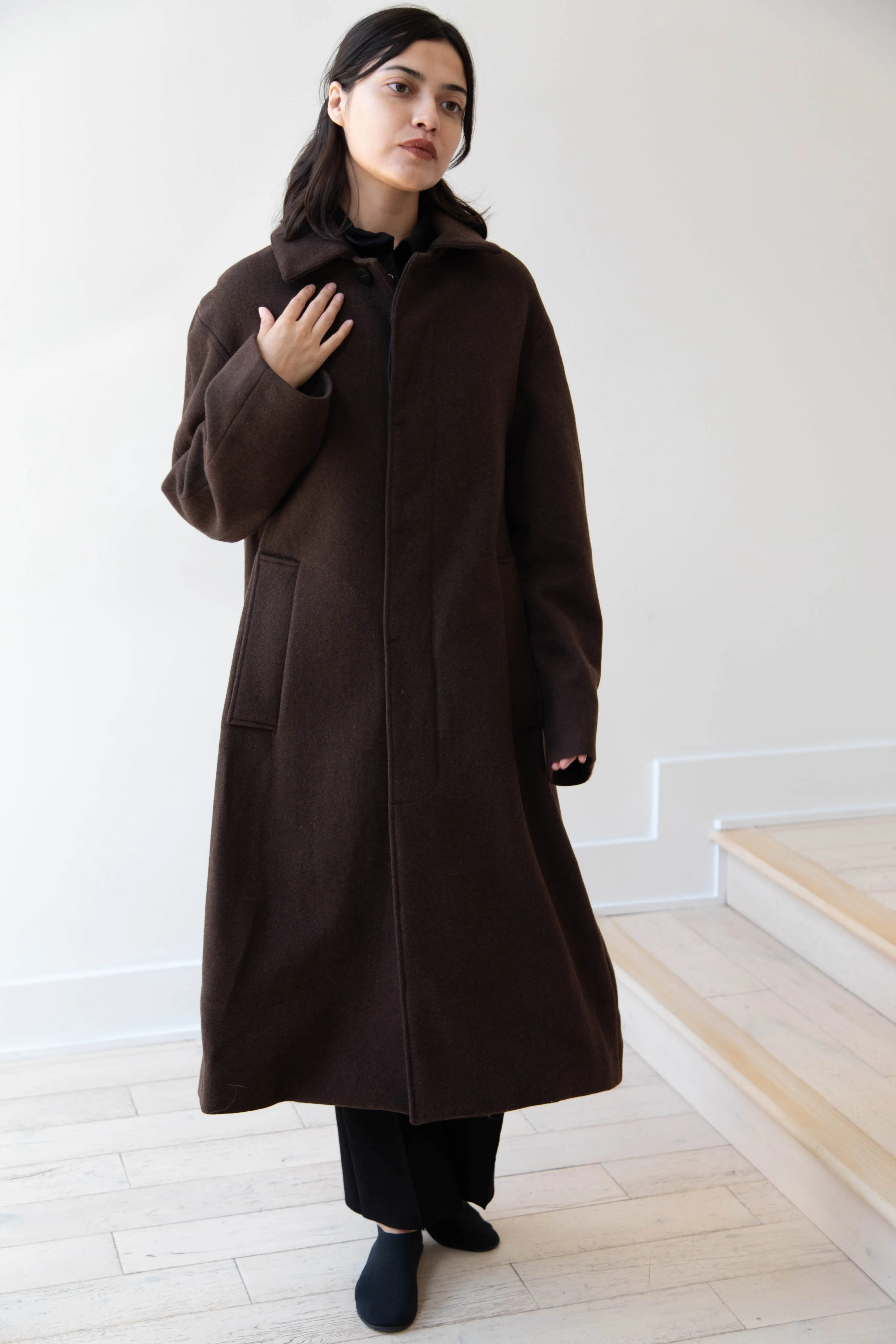 Wright & Doyle | Tirage Coat in Cacao