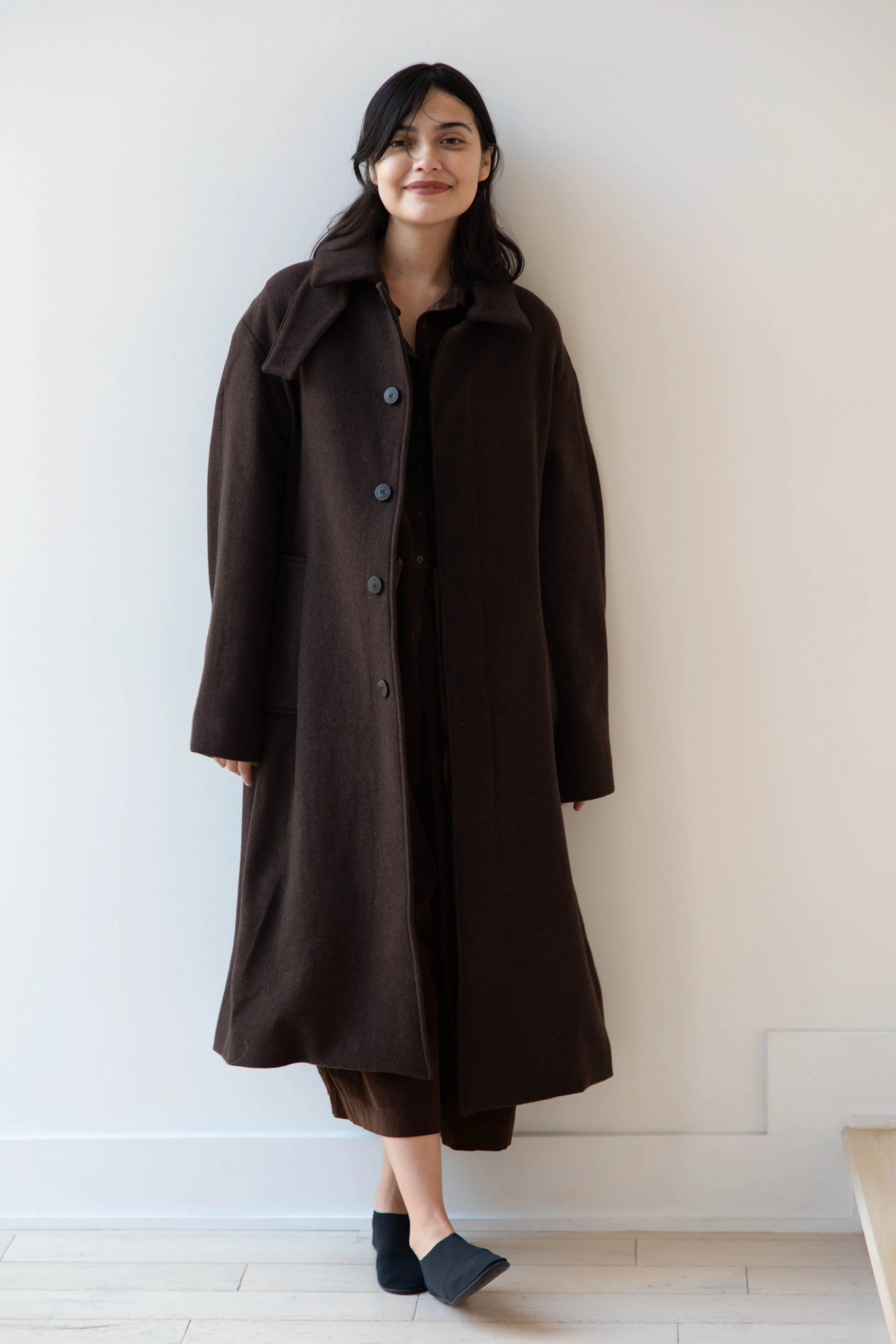 Wright & Doyle | Tirage Coat in Cacao