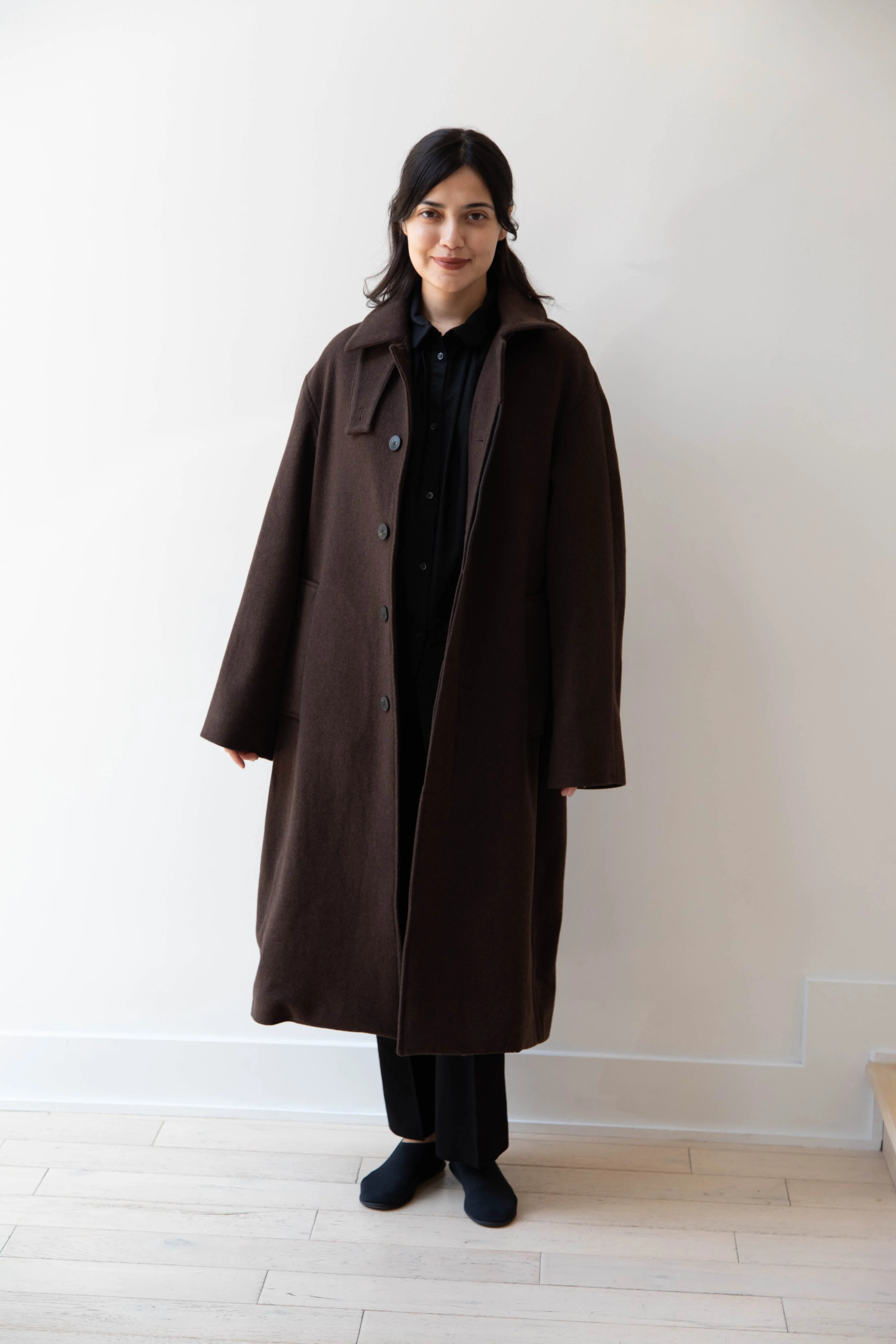 Wright & Doyle | Tirage Coat in Cacao