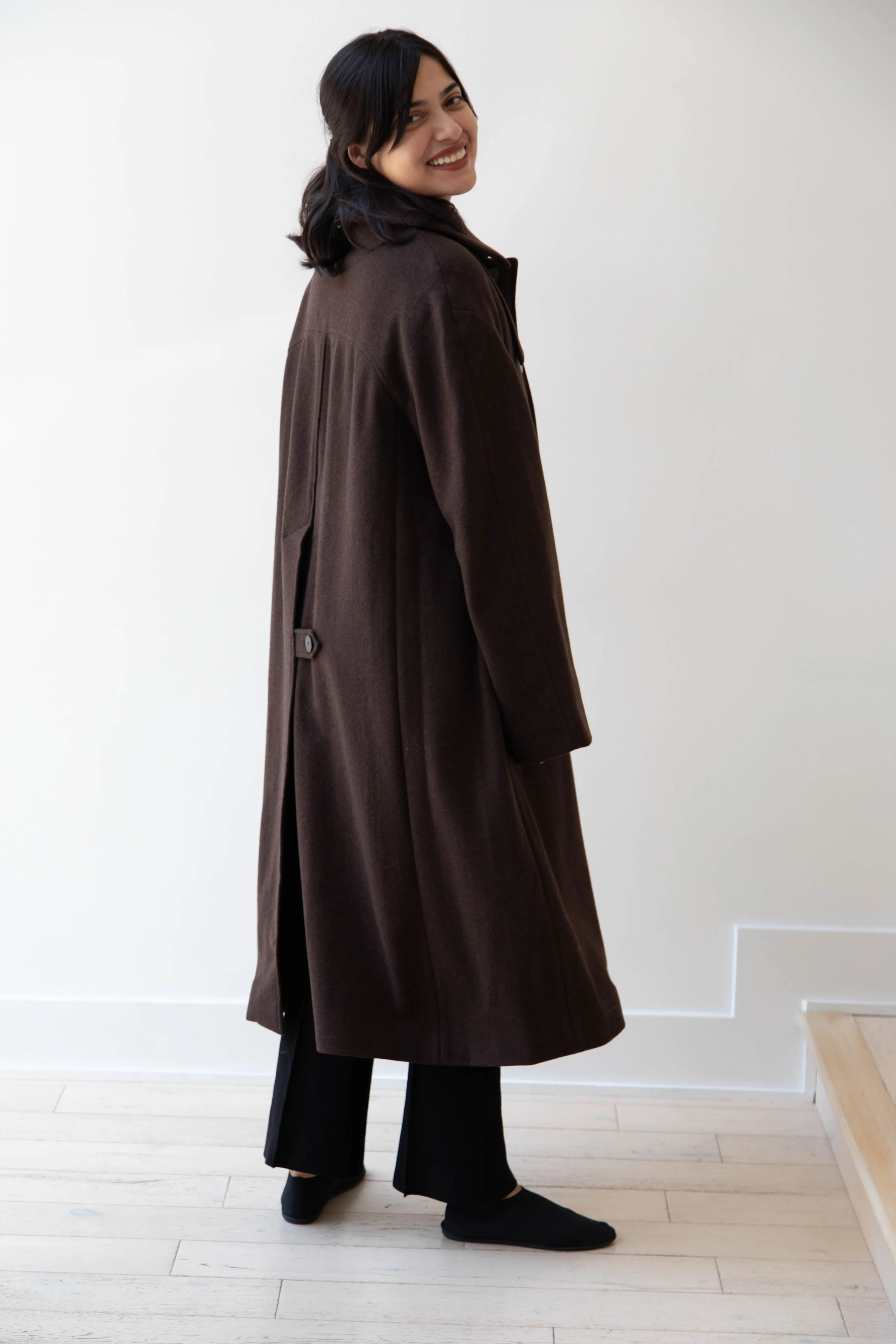 Wright & Doyle | Tirage Coat in Cacao