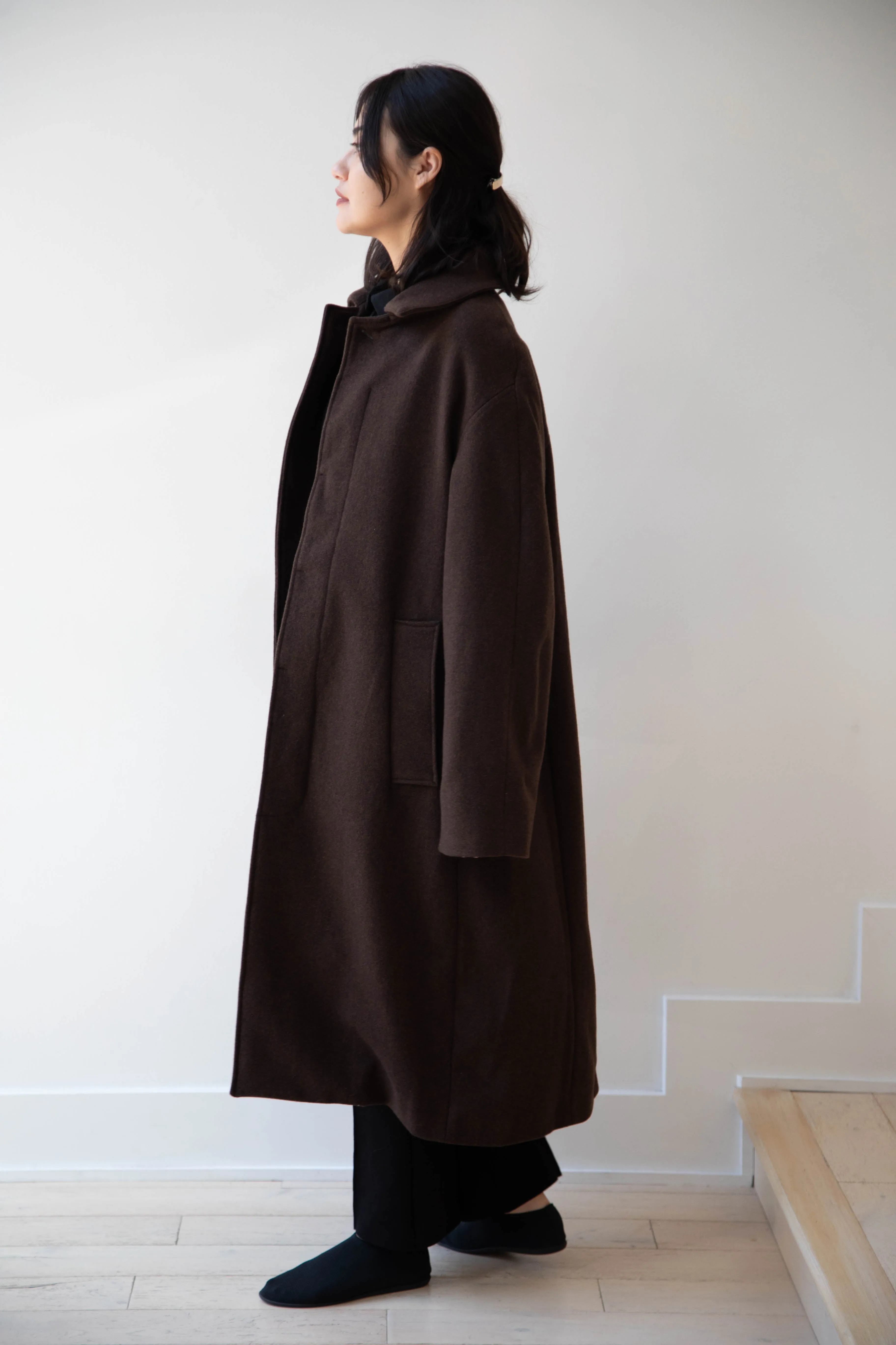 Wright & Doyle | Tirage Coat in Cacao