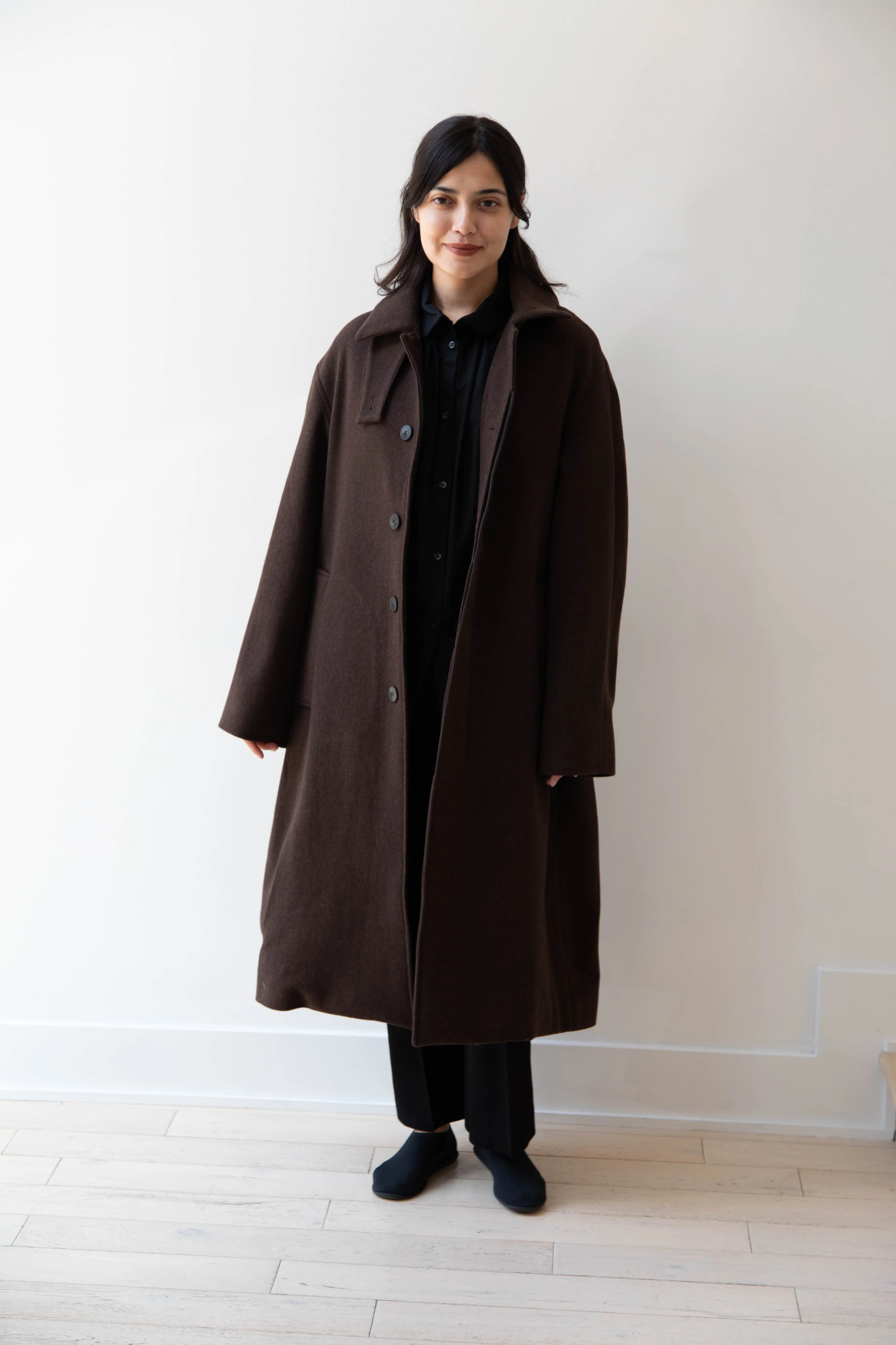 Wright & Doyle | Tirage Coat in Cacao