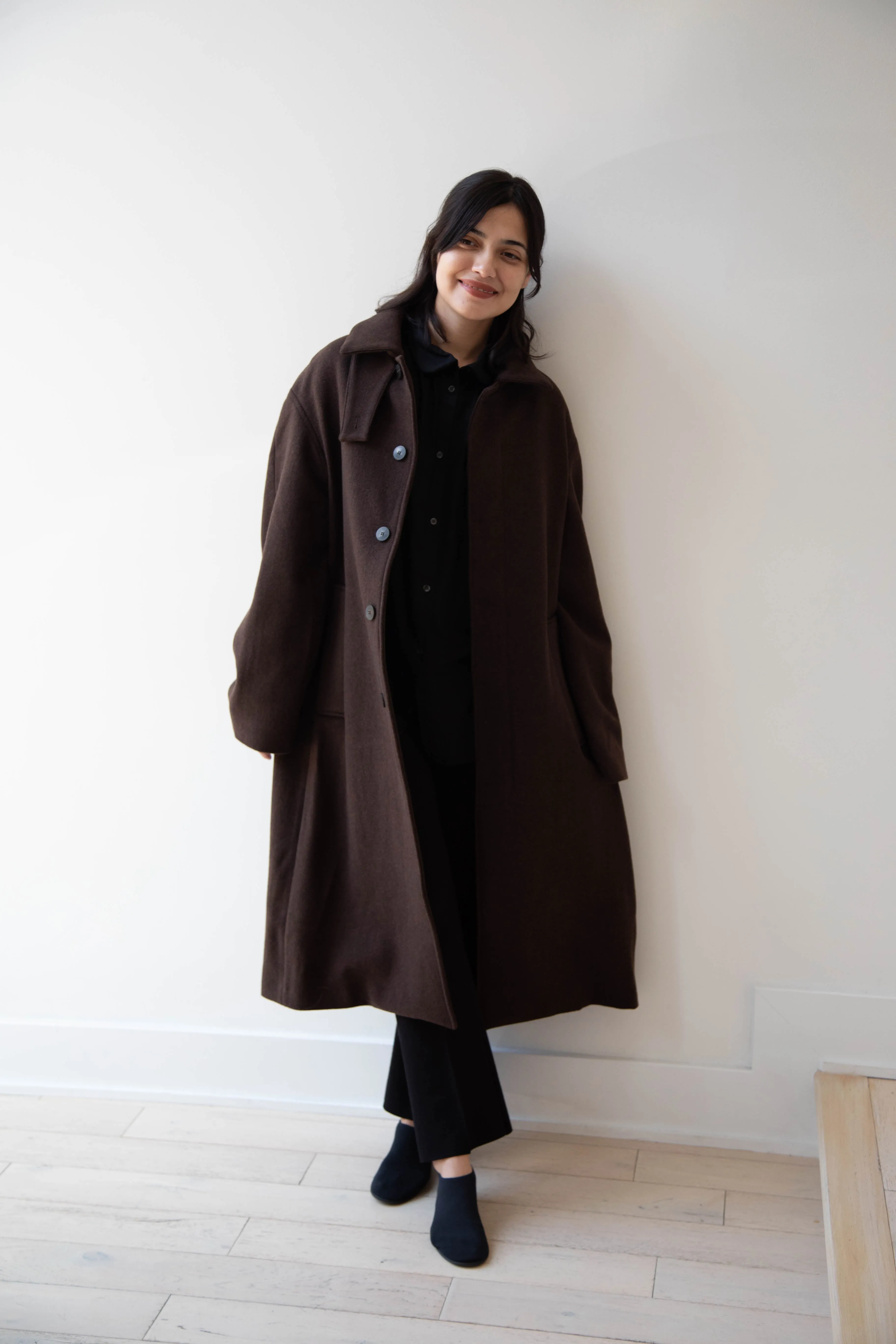 Wright & Doyle | Tirage Coat in Cacao