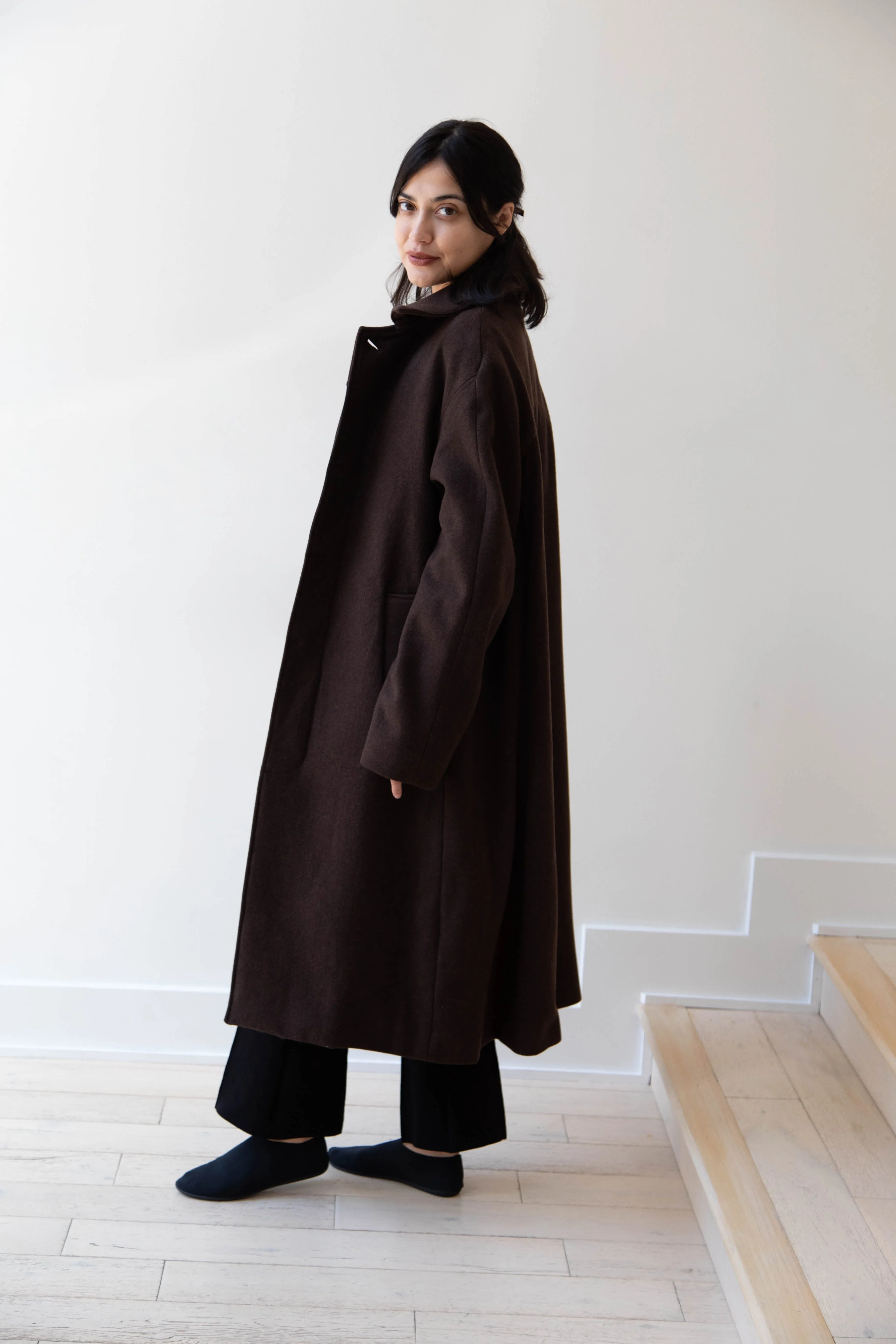 Wright & Doyle | Tirage Coat in Cacao