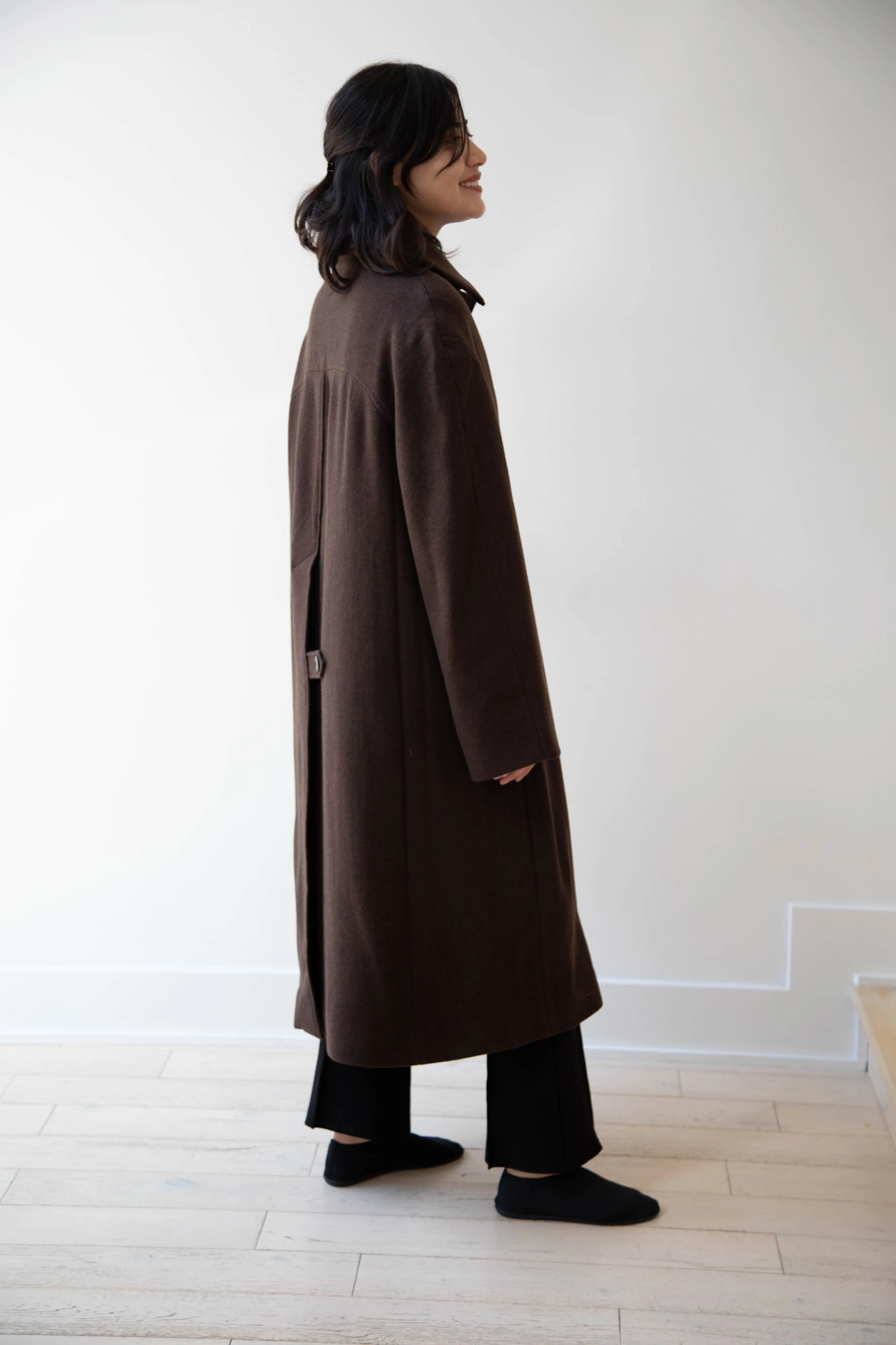 Wright & Doyle | Tirage Coat in Cacao