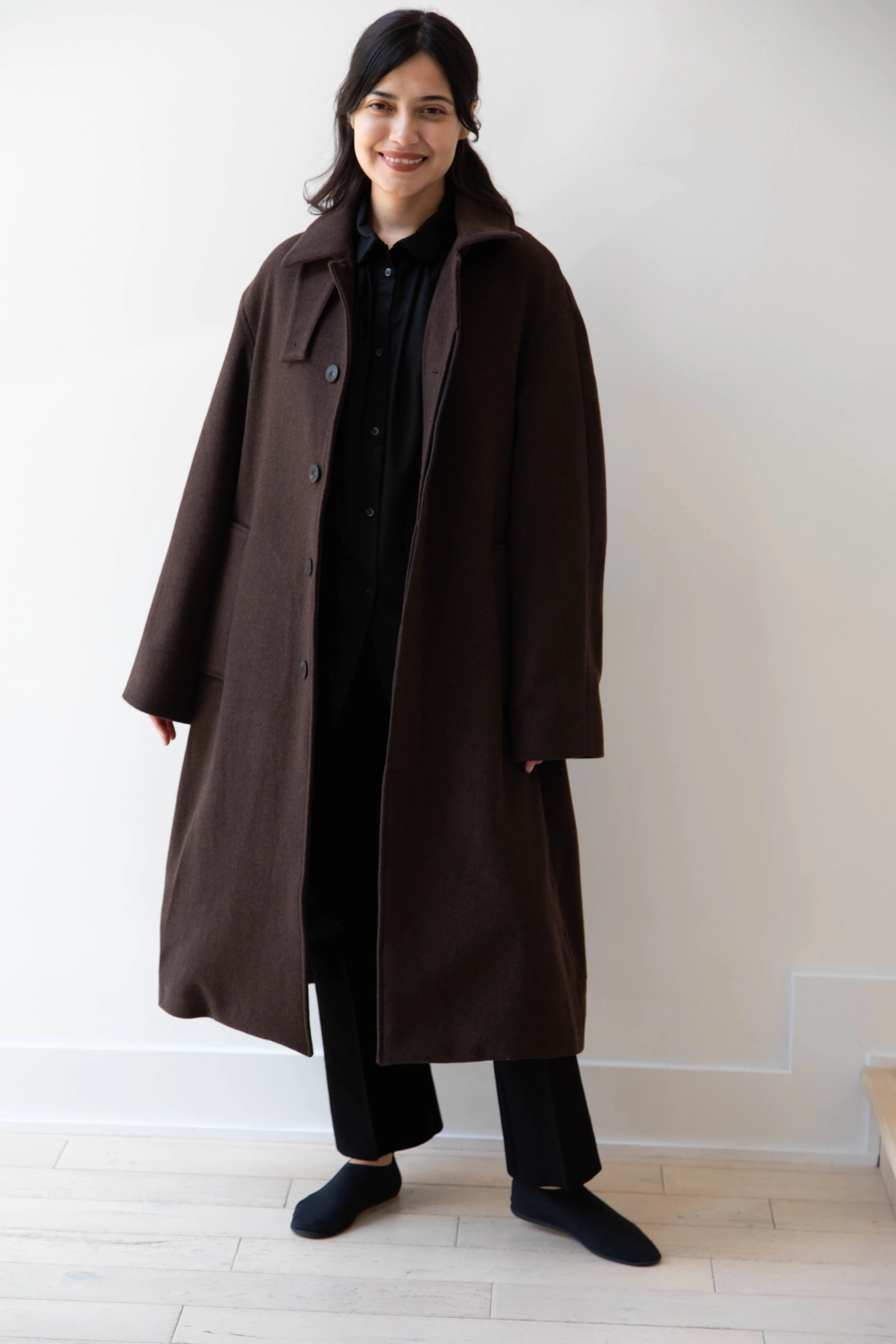 Wright & Doyle | Tirage Coat in Cacao