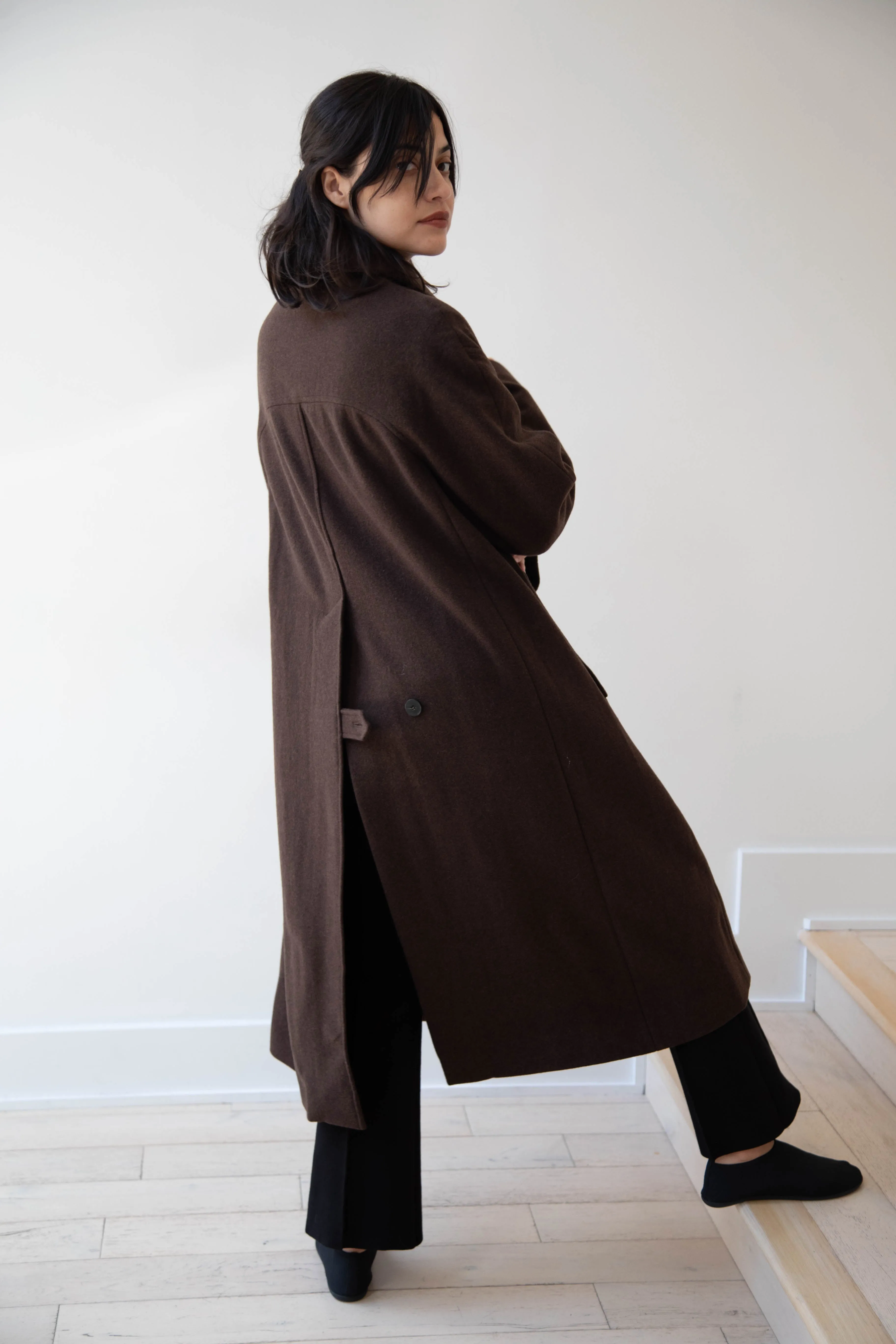 Wright & Doyle | Tirage Coat in Cacao