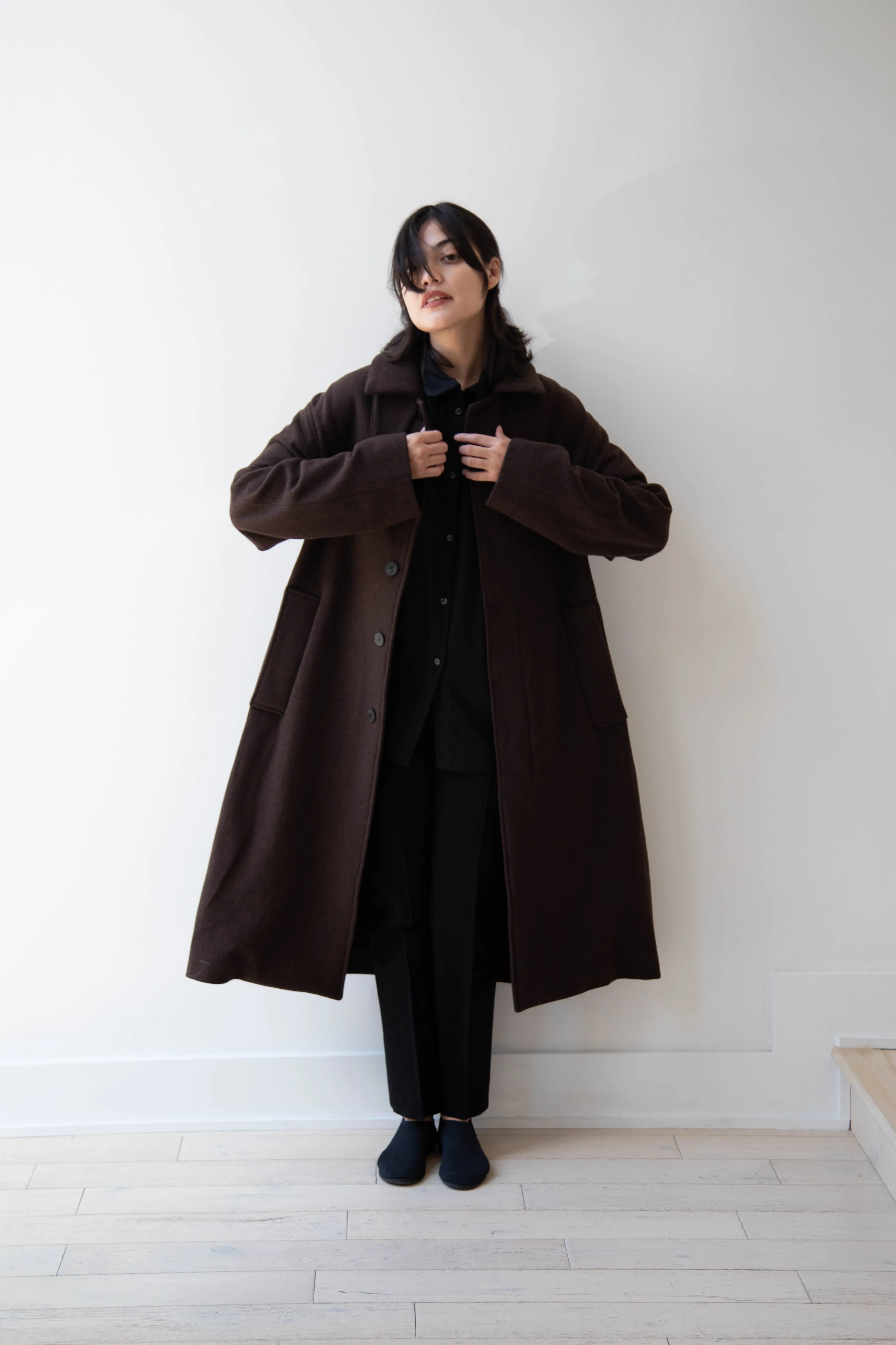 Wright & Doyle | Tirage Coat in Cacao