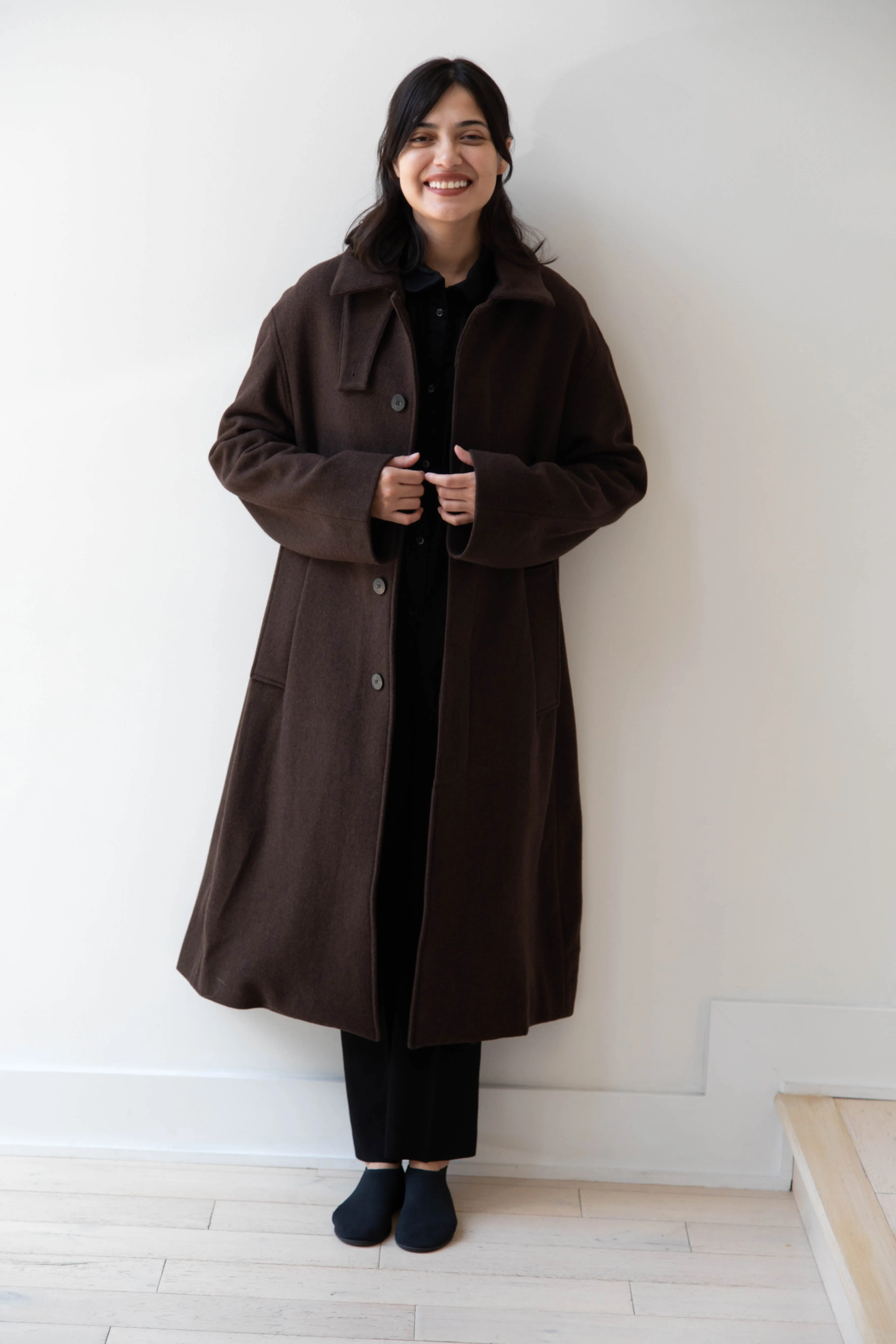 Wright & Doyle | Tirage Coat in Cacao