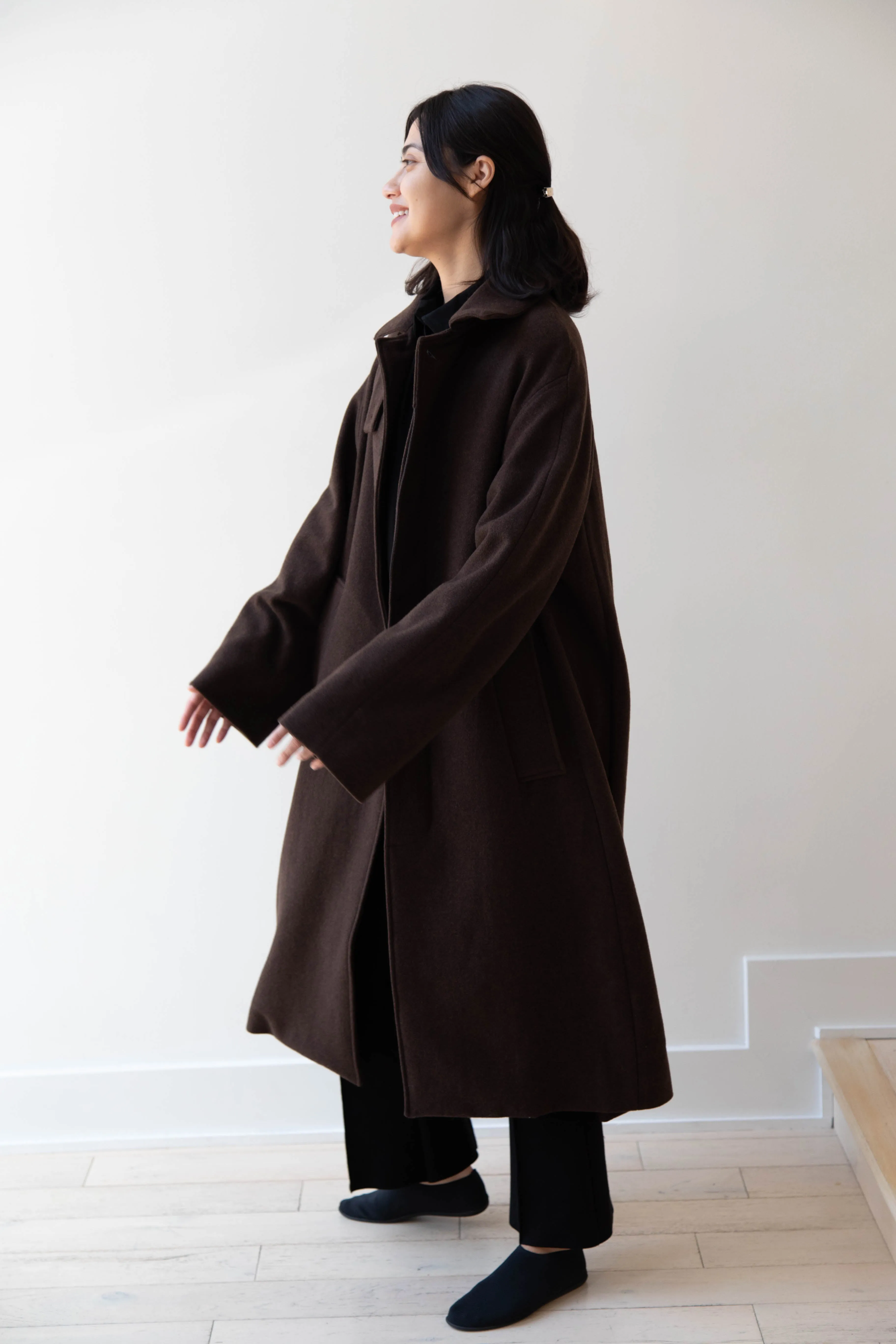 Wright & Doyle | Tirage Coat in Cacao