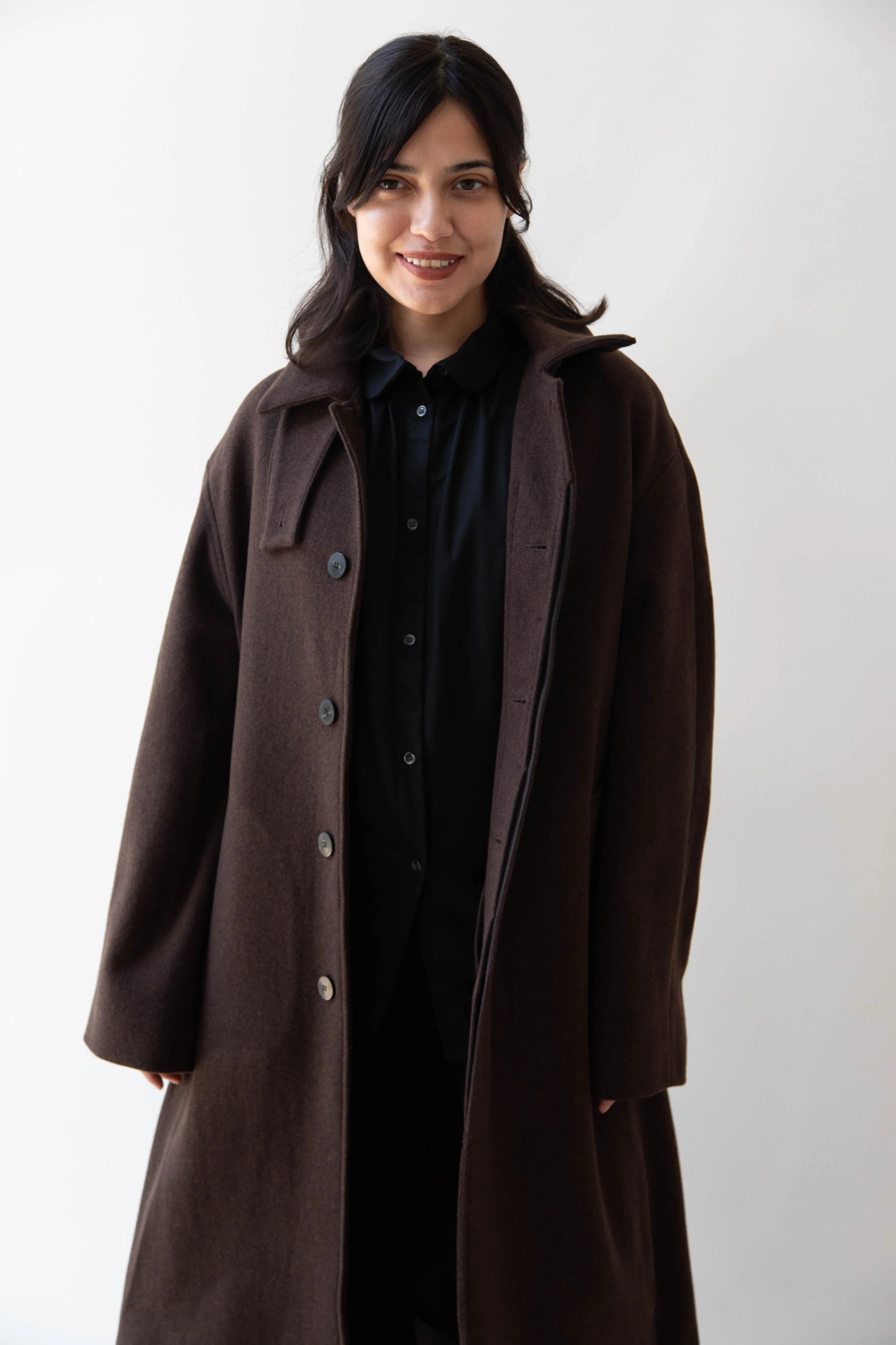 Wright & Doyle | Tirage Coat in Cacao