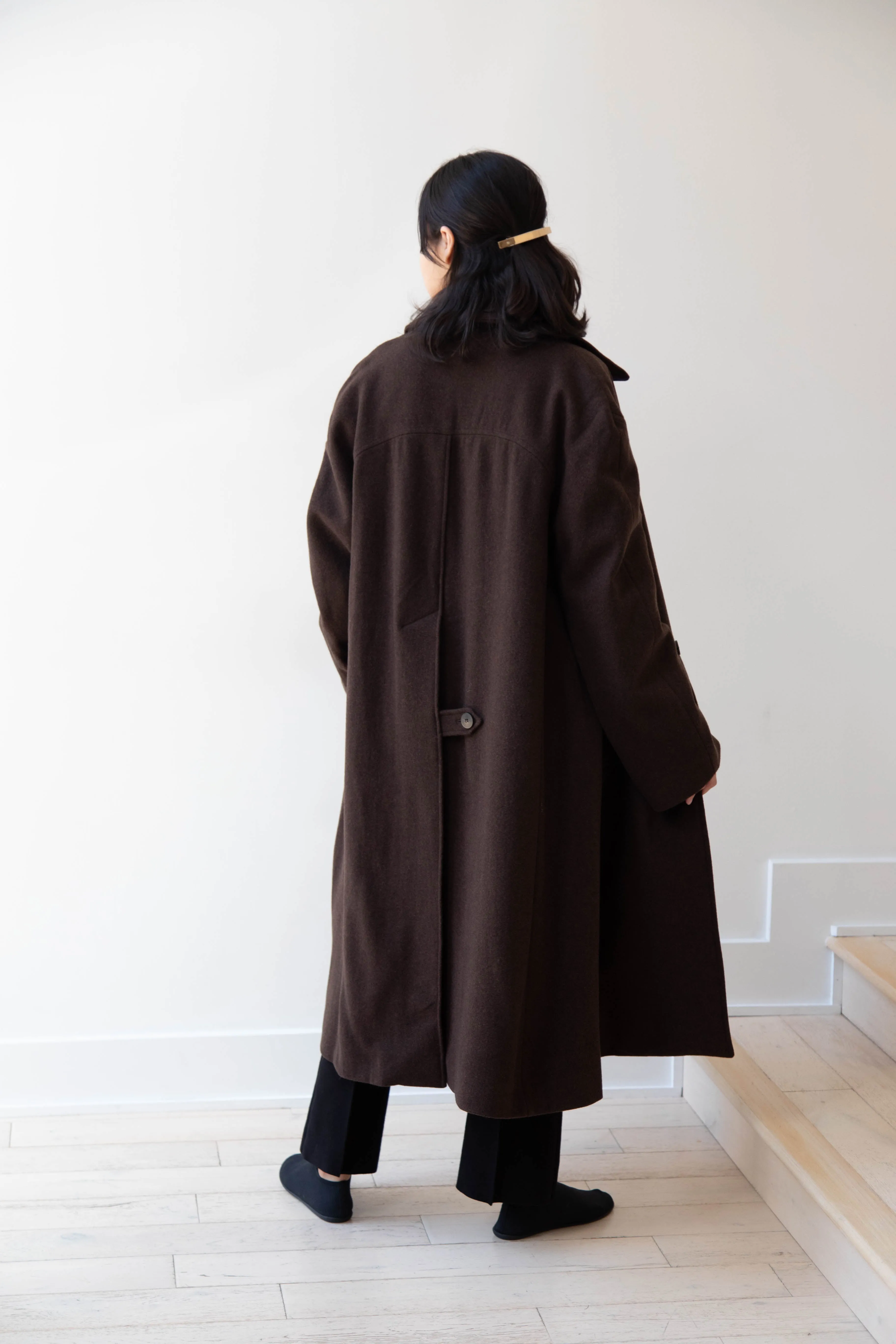 Wright & Doyle | Tirage Coat in Cacao