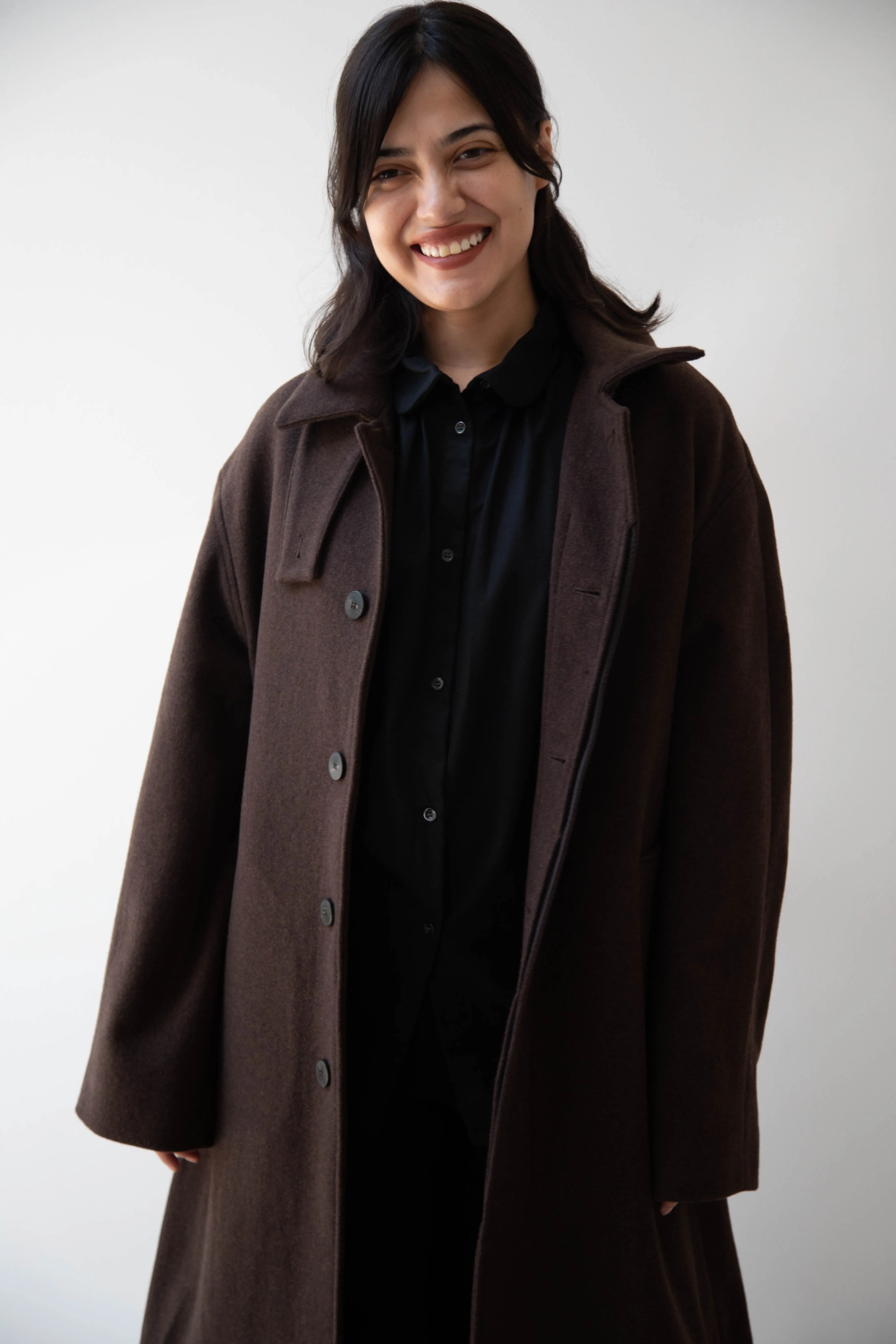 Wright & Doyle | Tirage Coat in Cacao