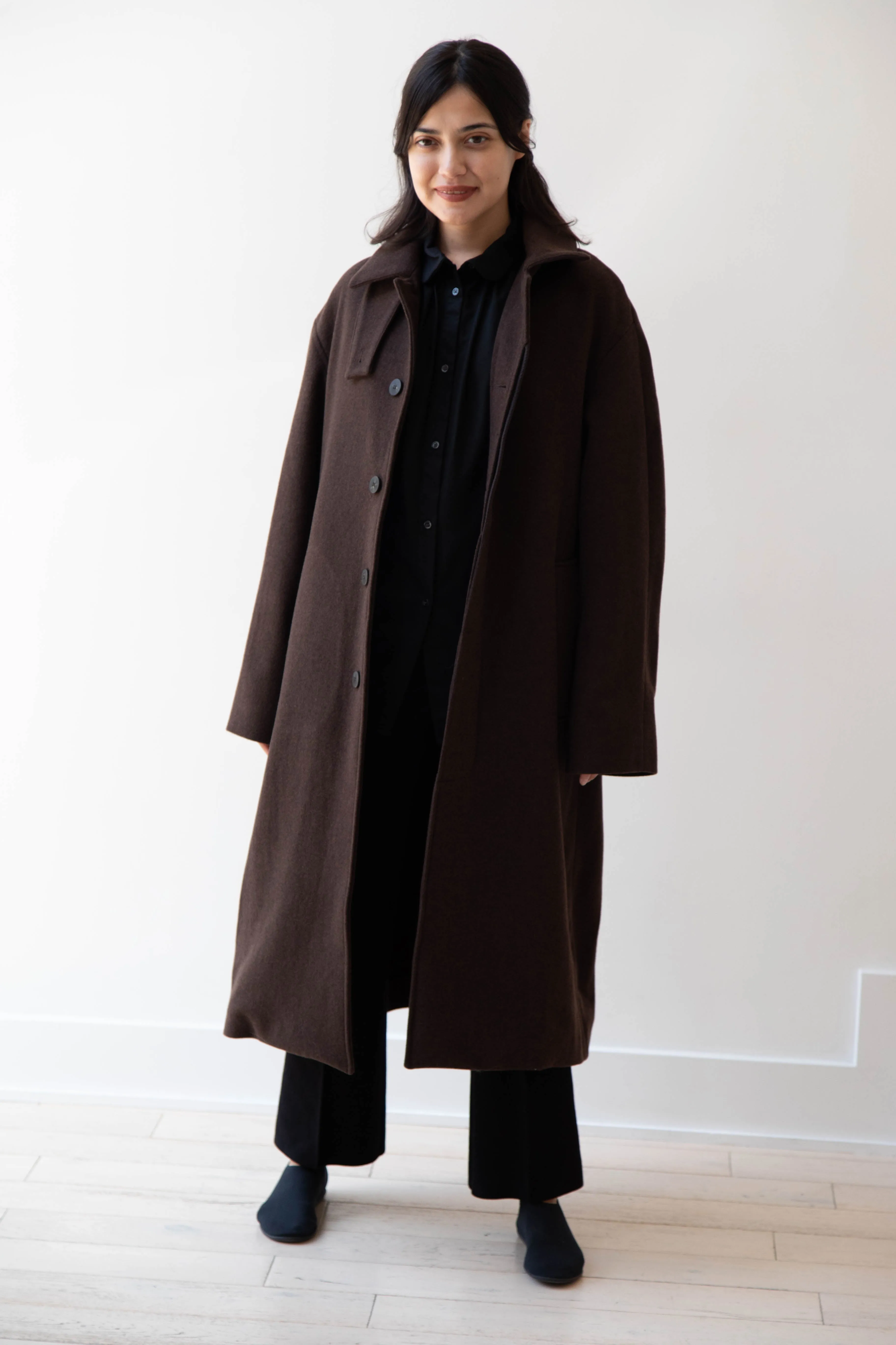 Wright & Doyle | Tirage Coat in Cacao