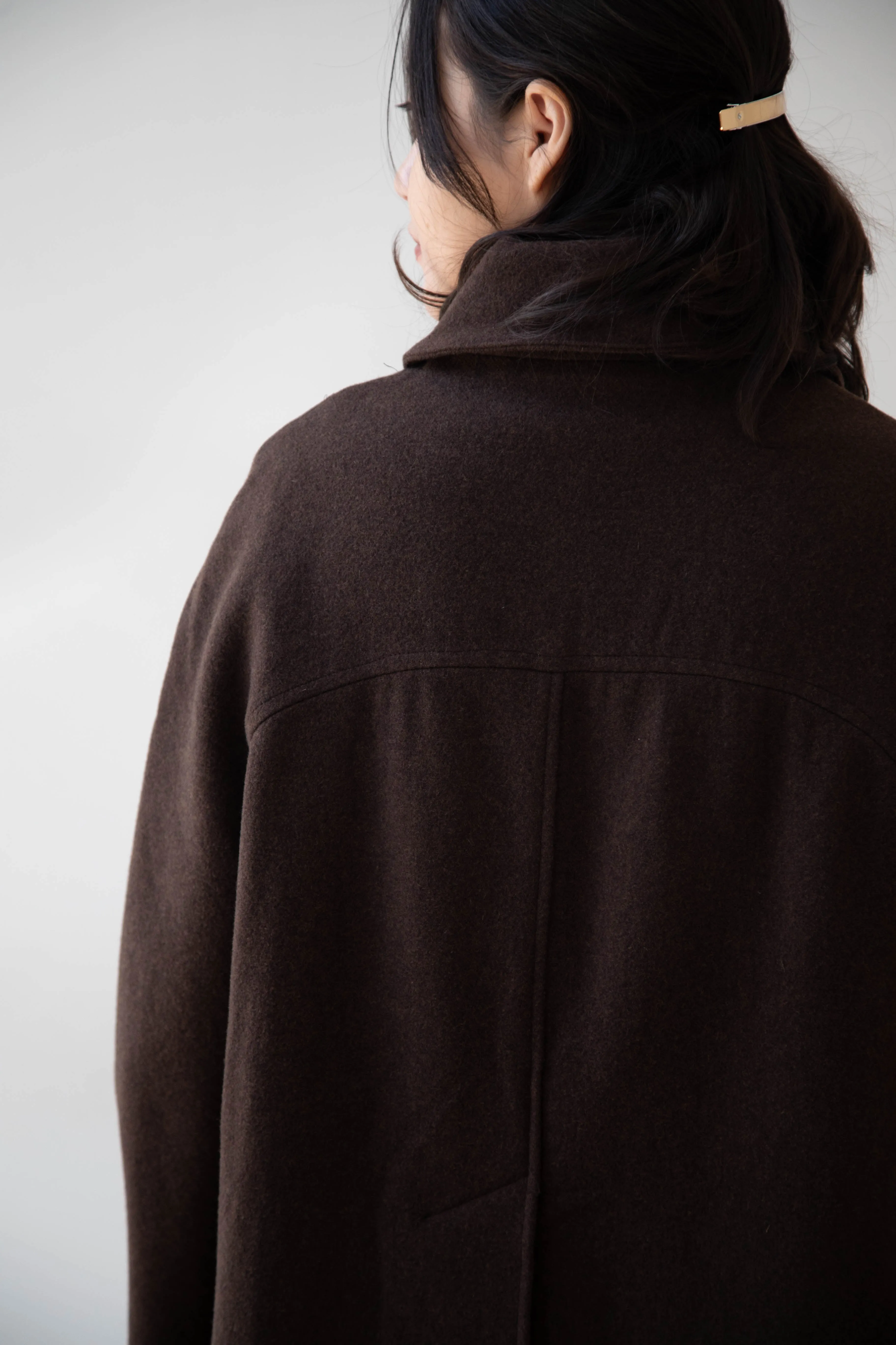 Wright & Doyle | Tirage Coat in Cacao