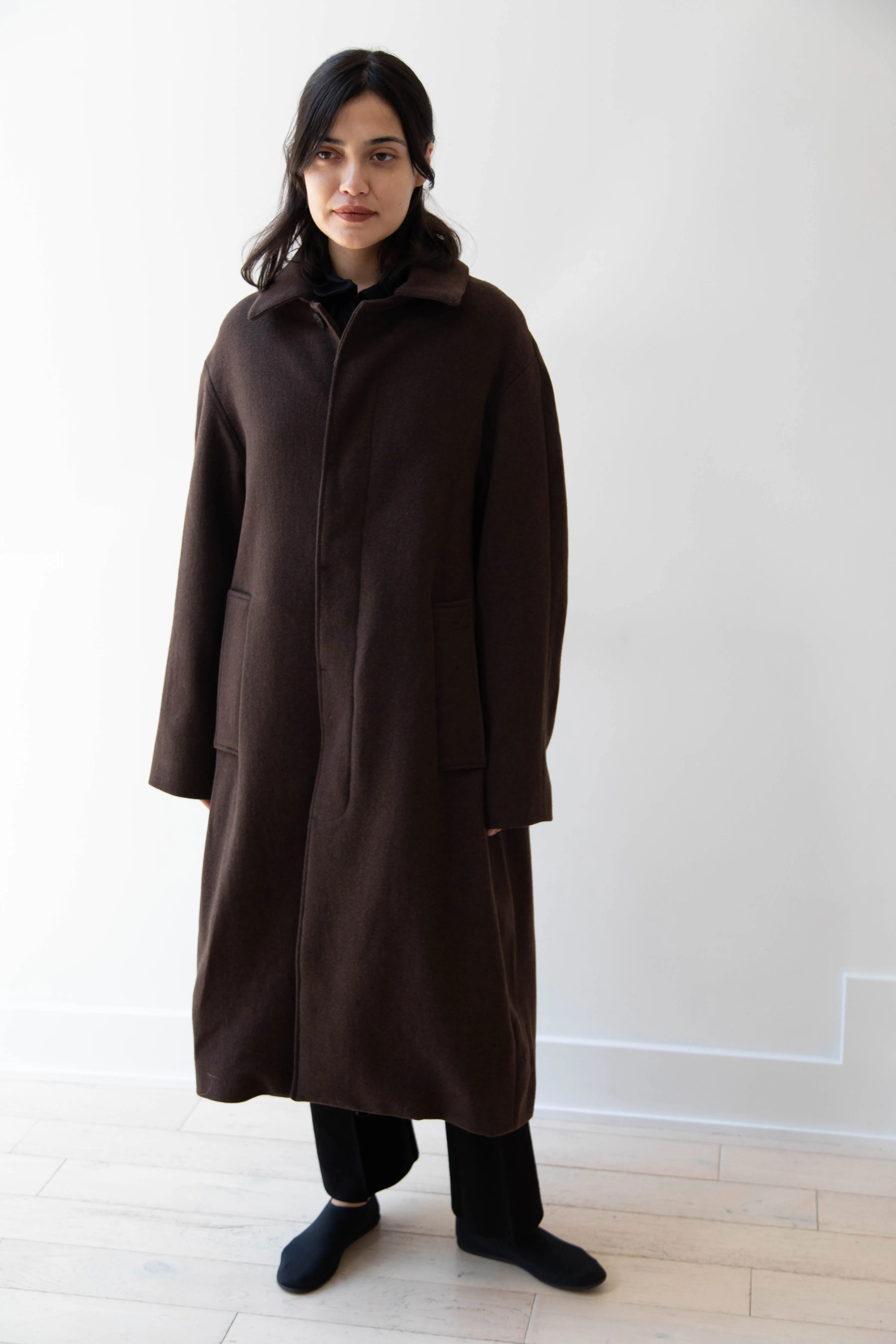 Wright & Doyle | Tirage Coat in Cacao