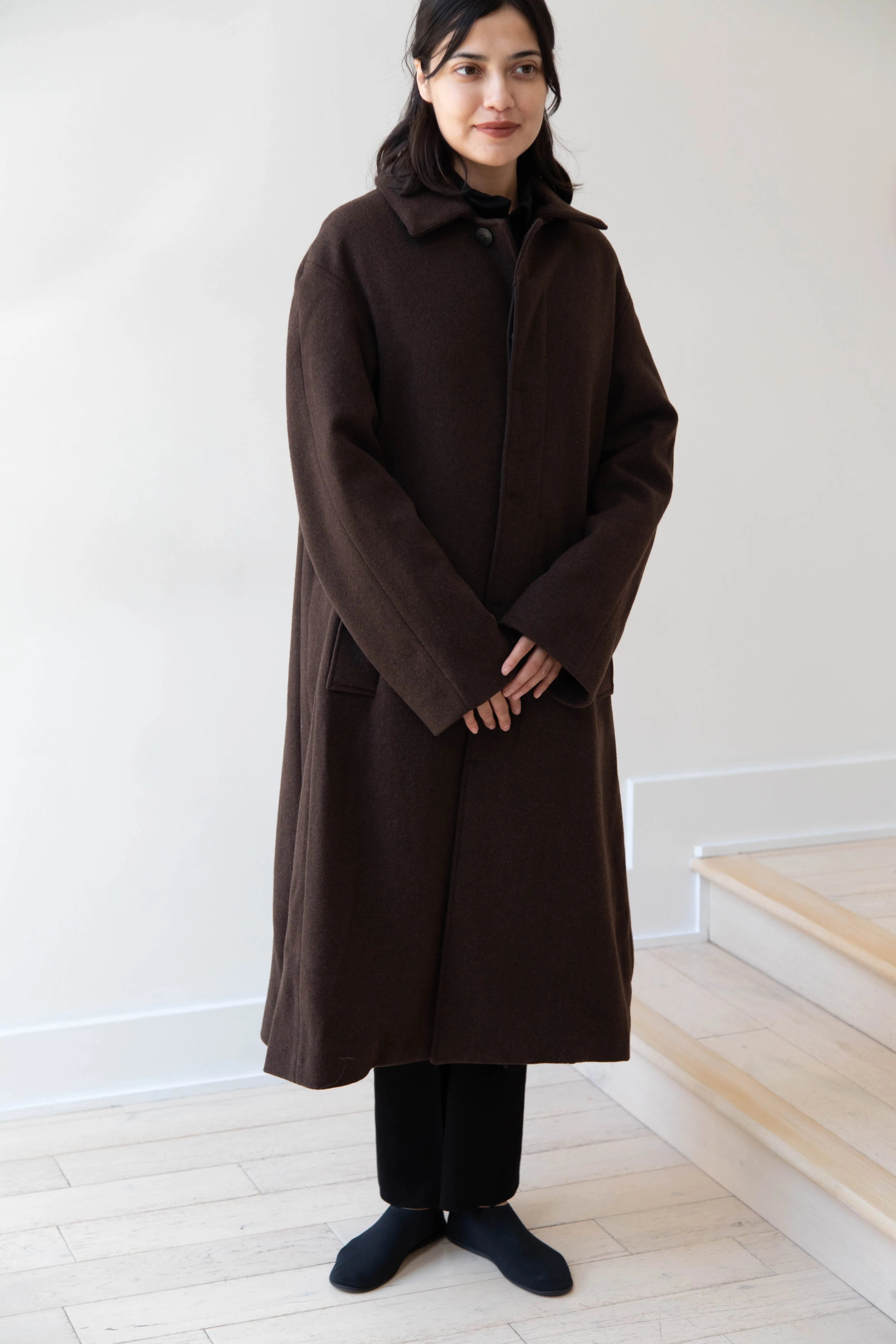 Wright & Doyle | Tirage Coat in Cacao