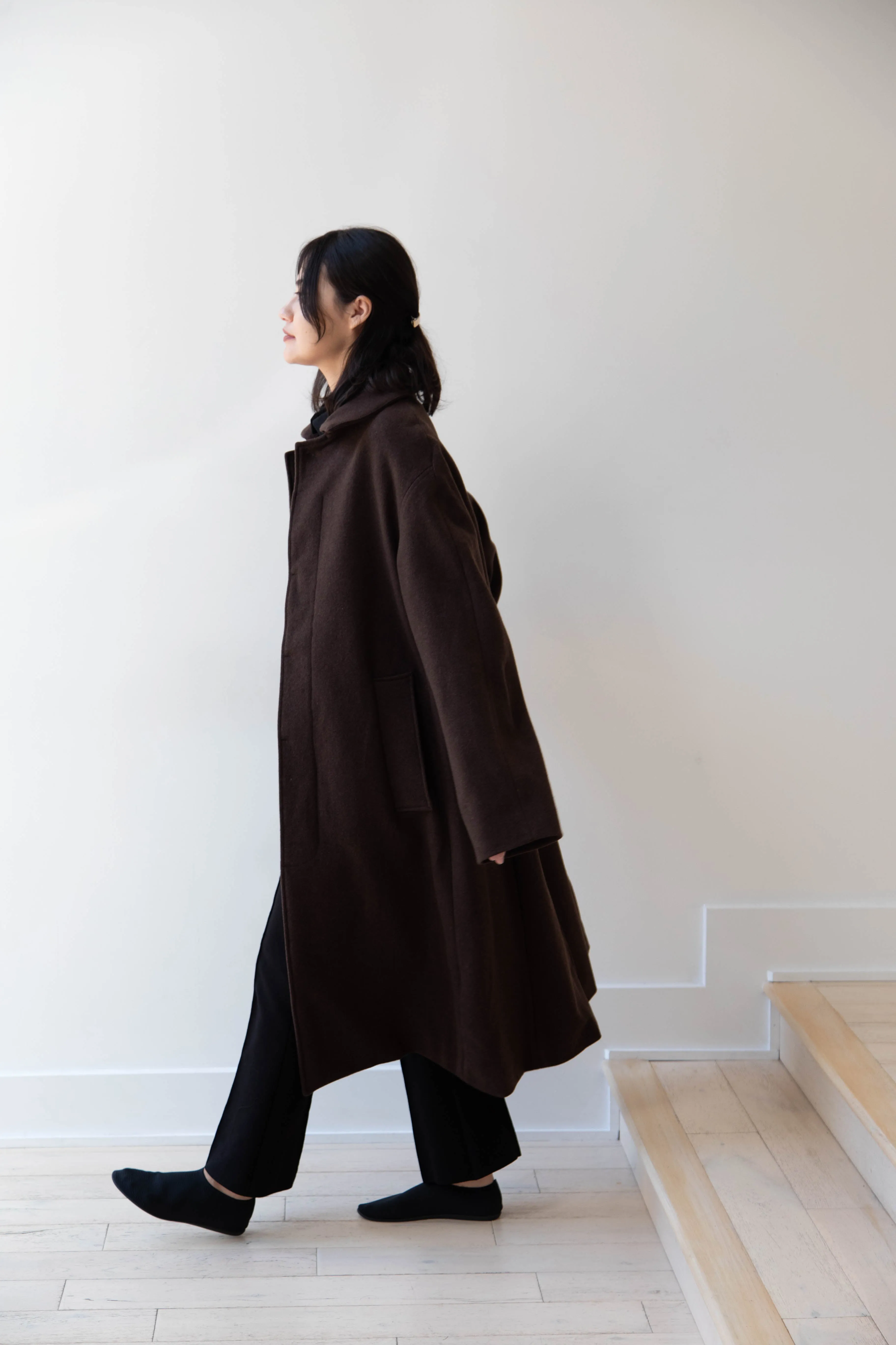 Wright & Doyle | Tirage Coat in Cacao