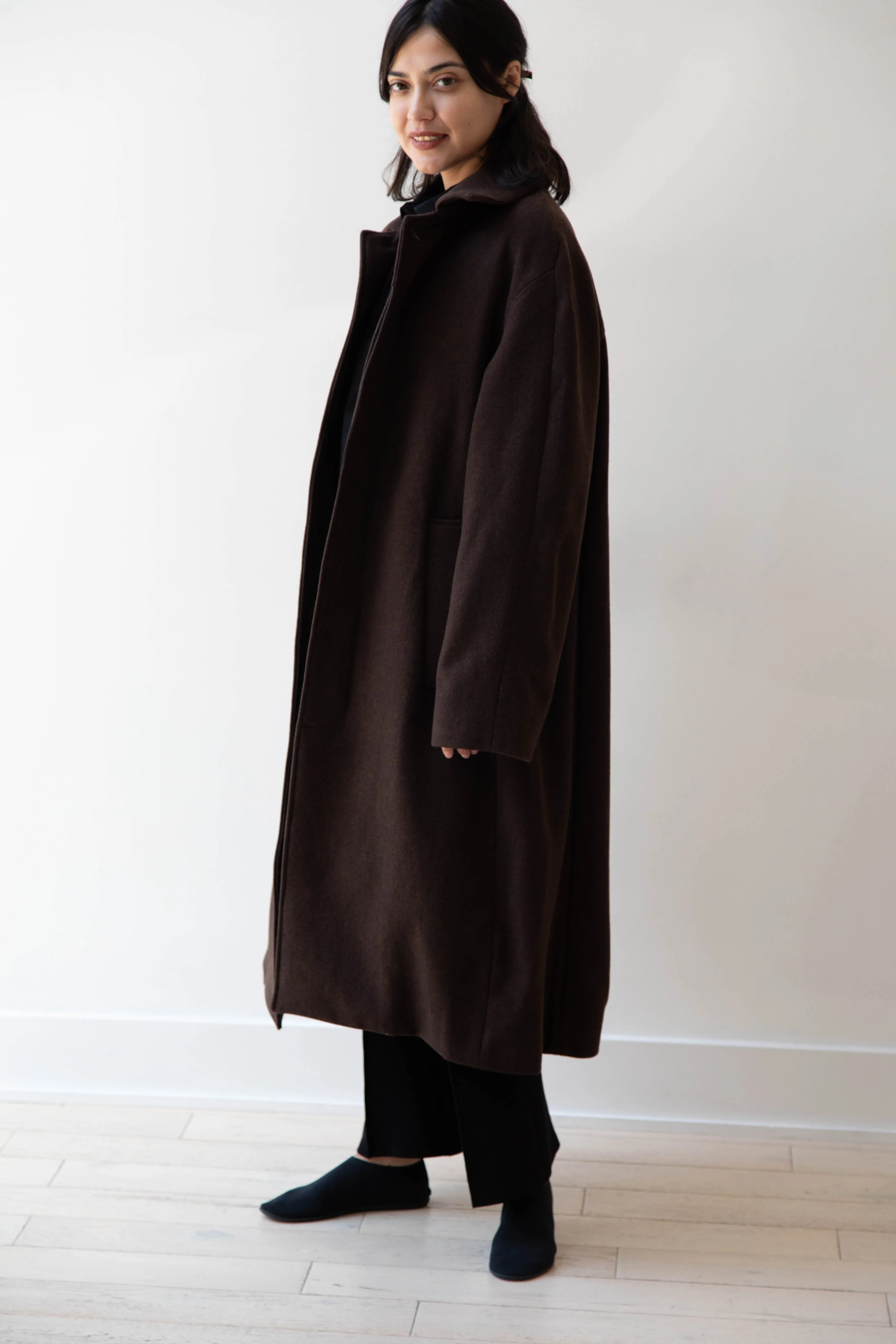 Wright & Doyle | Tirage Coat in Cacao