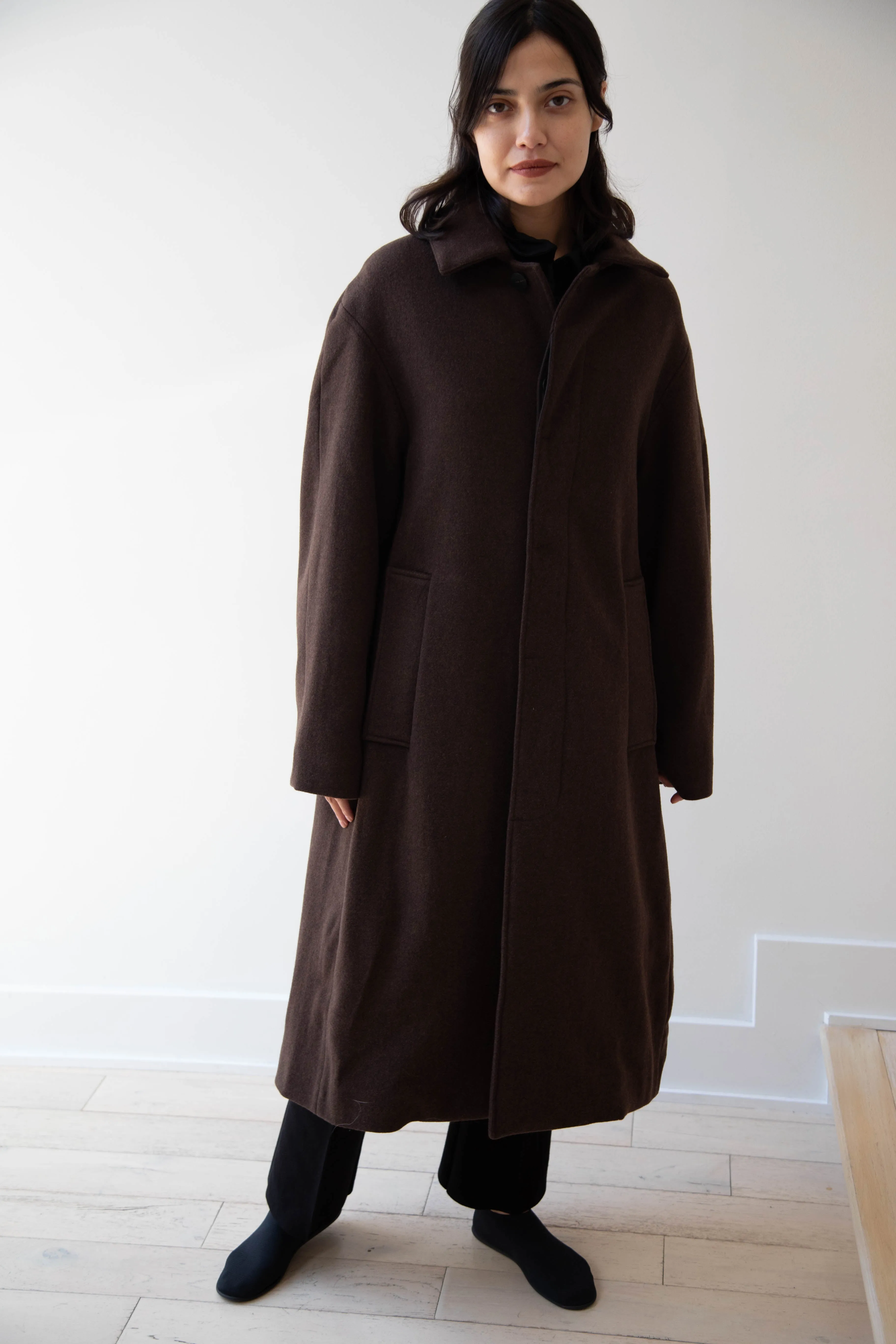 Wright & Doyle | Tirage Coat in Cacao