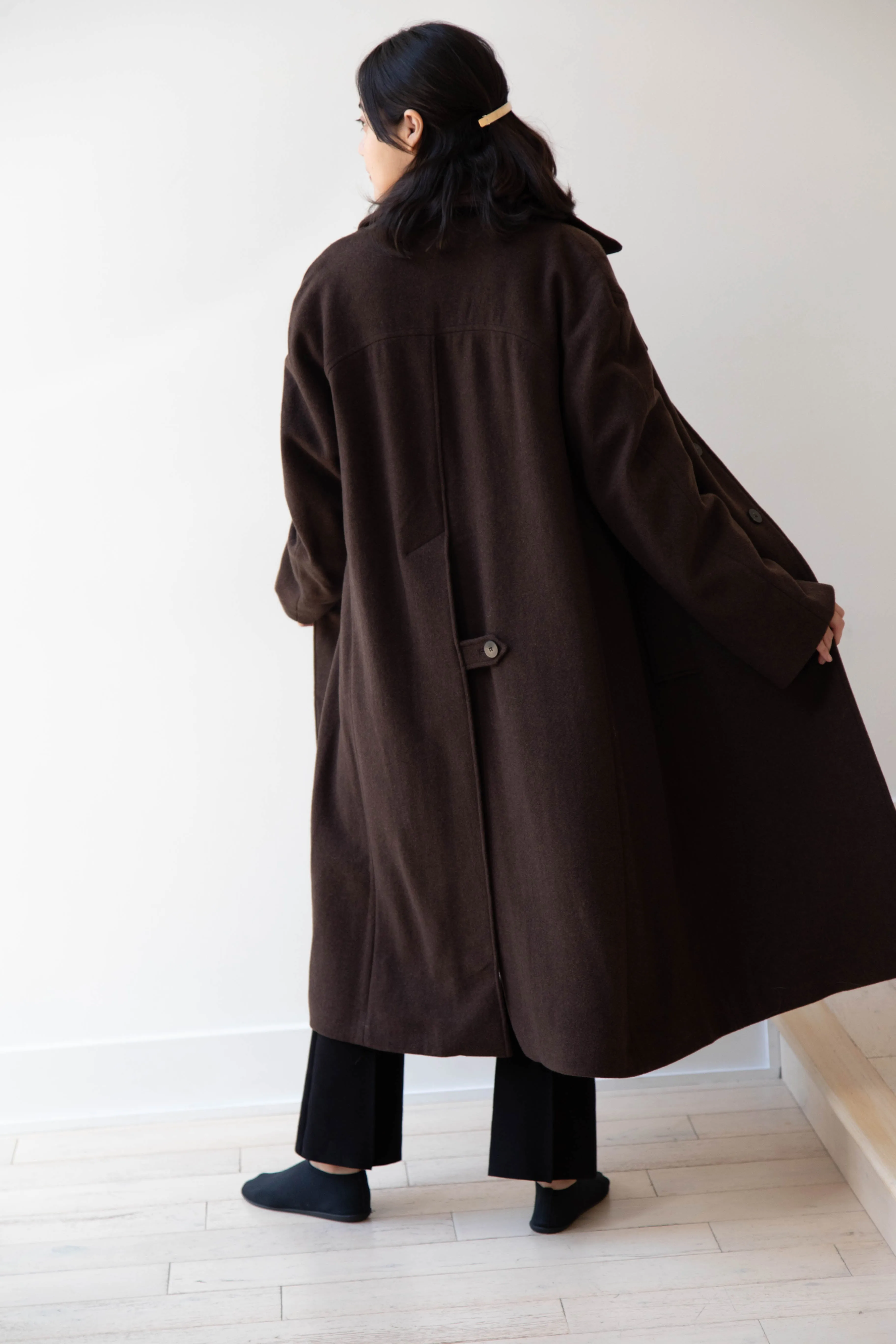 Wright & Doyle | Tirage Coat in Cacao