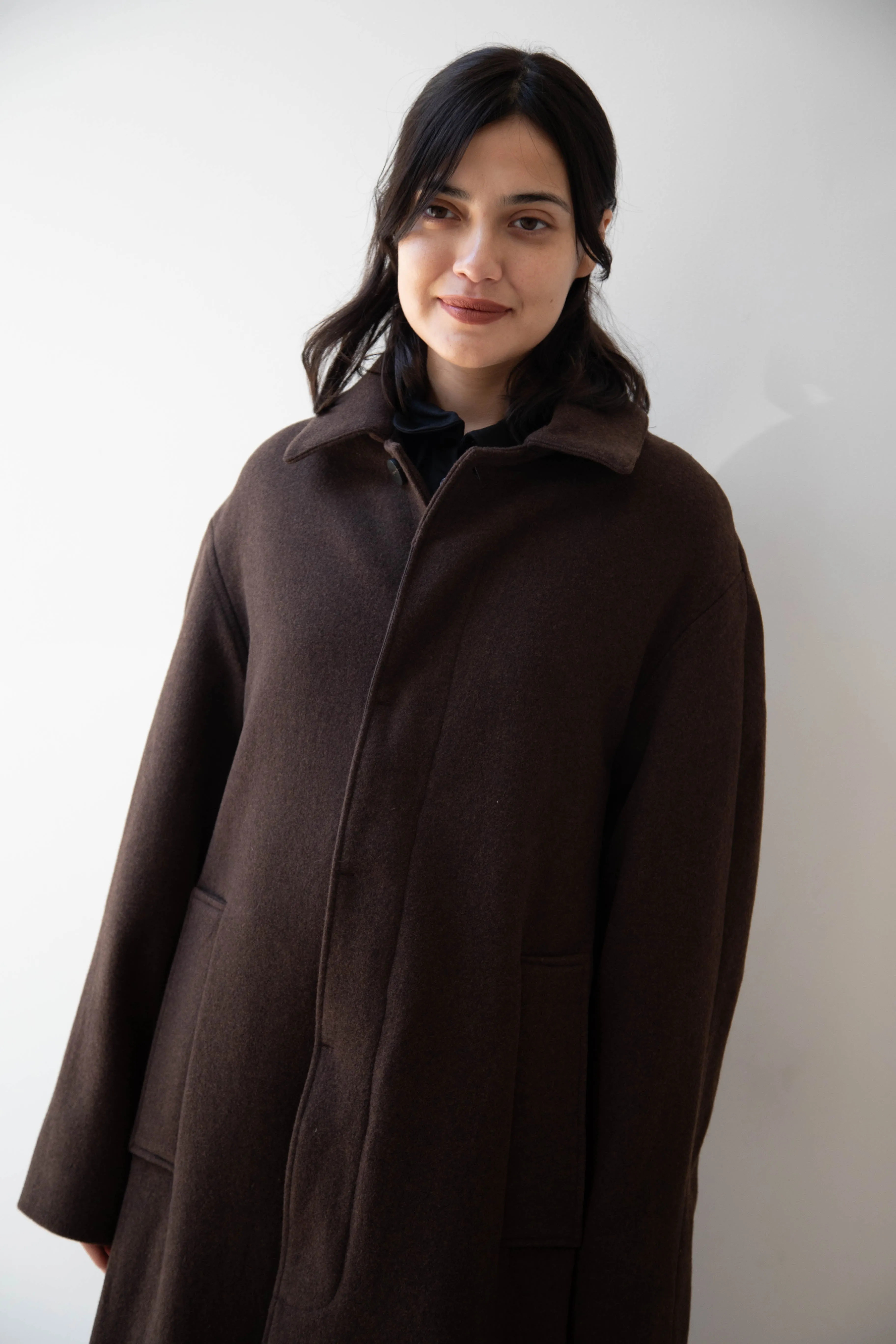 Wright & Doyle | Tirage Coat in Cacao